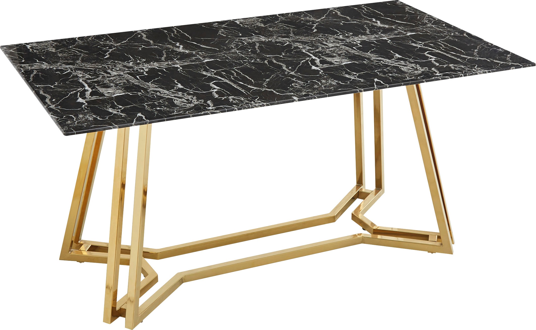 SalesFever Esstisch "Design Tisch für gemütliche Abende" Eleganz trifft Des günstig online kaufen