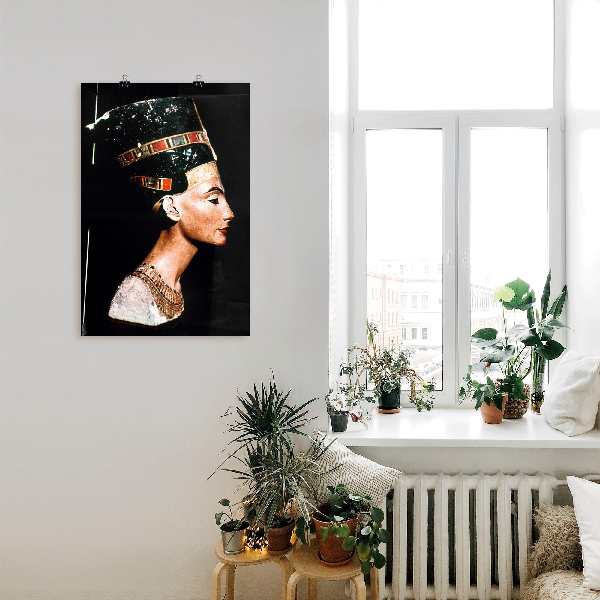 Artland Wandbild »Ägyptische Königin Nofretete«, Menschen, (1 St.), als Alubild, Outdoorbild, Leinwandbild, Poster in verschied. Größen