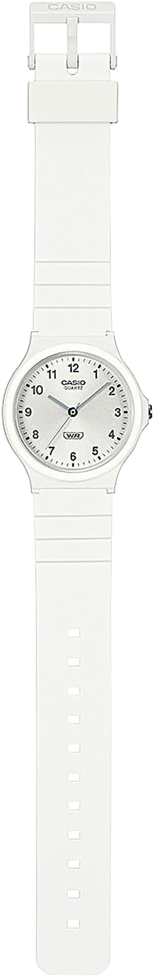 CASIO TIMELESS COLLECTION Quarzuhr, Armbanduhr, Damenuhr, Herrenuhr, analog, Resinarmband