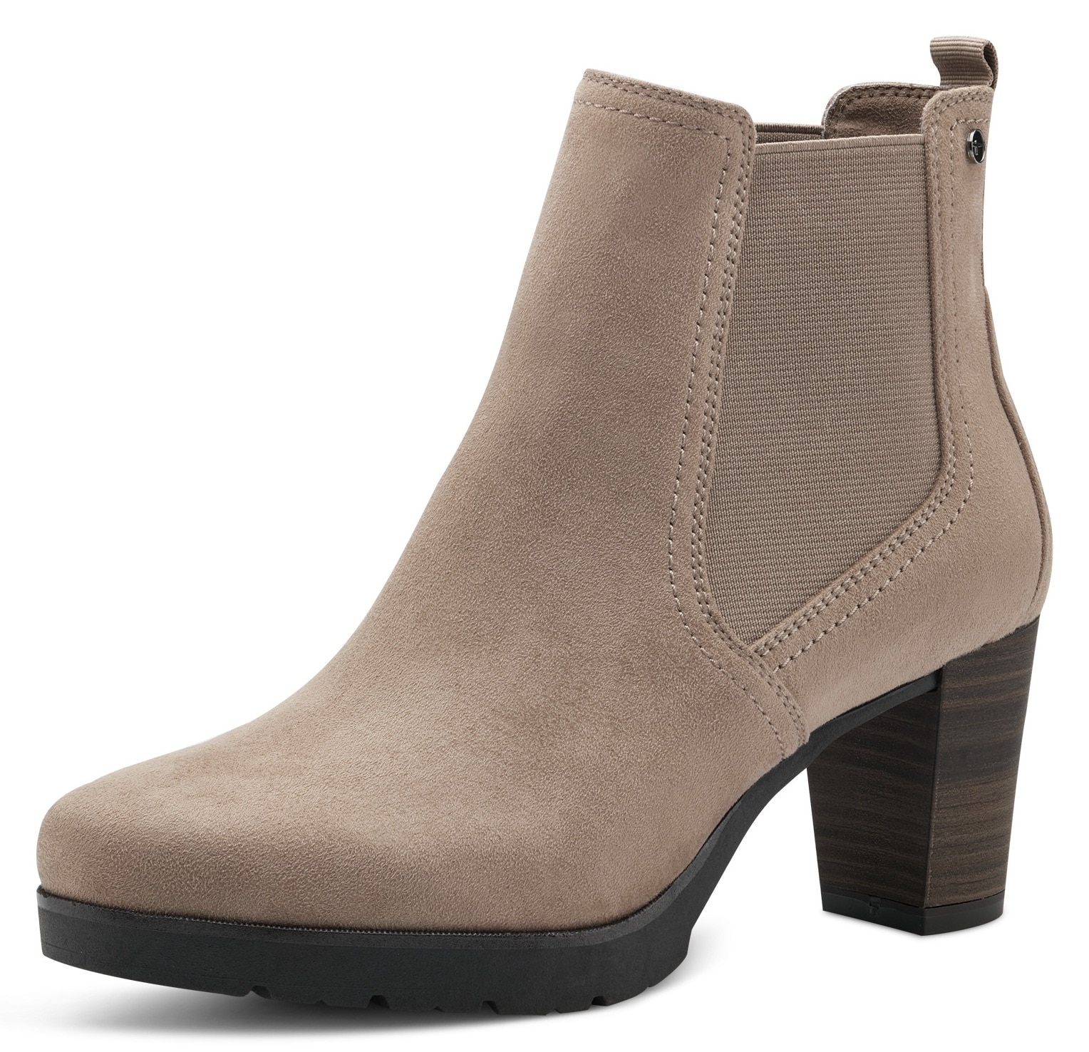 Tamaris Stiefelette, mit Stretcheinsatz