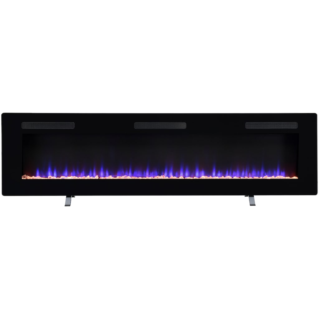 Dimplex Elektrokamin »Sierra 72"«, schwarz,mit Heizung, Fernbedienung, App, Optiflame® Flammeneffekt