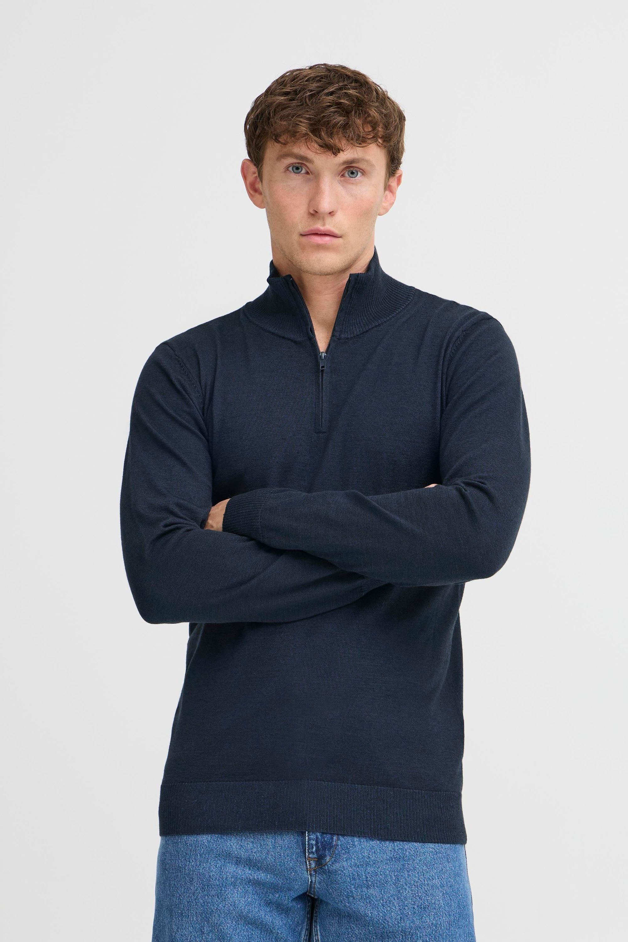 Blend Troyer "BHCassri" Stilvoller Troyer mit Reißverschluss günstig online kaufen