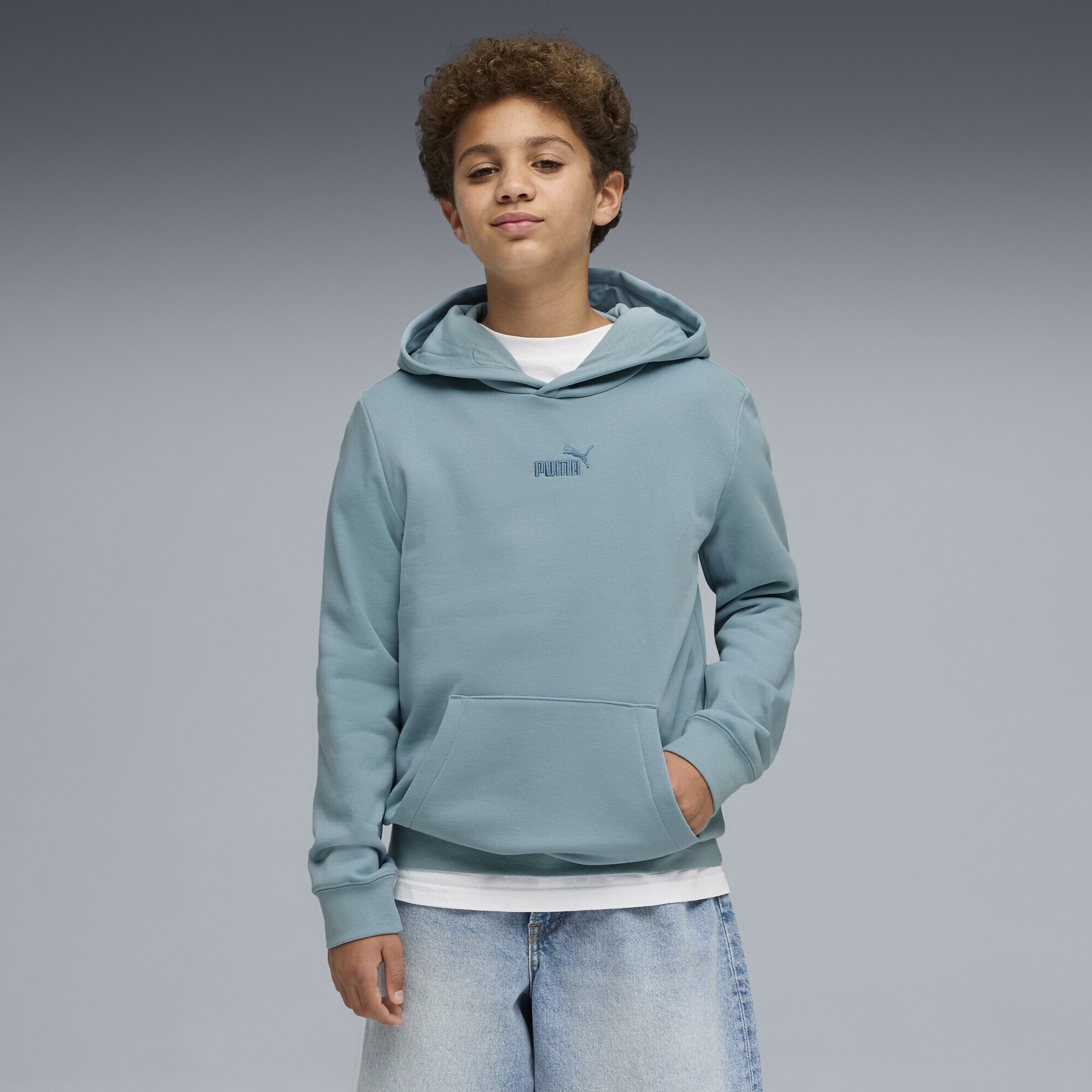 PUMA Hoodie »Essentials No.1 Logo Fleece Hoodie Jungen«
