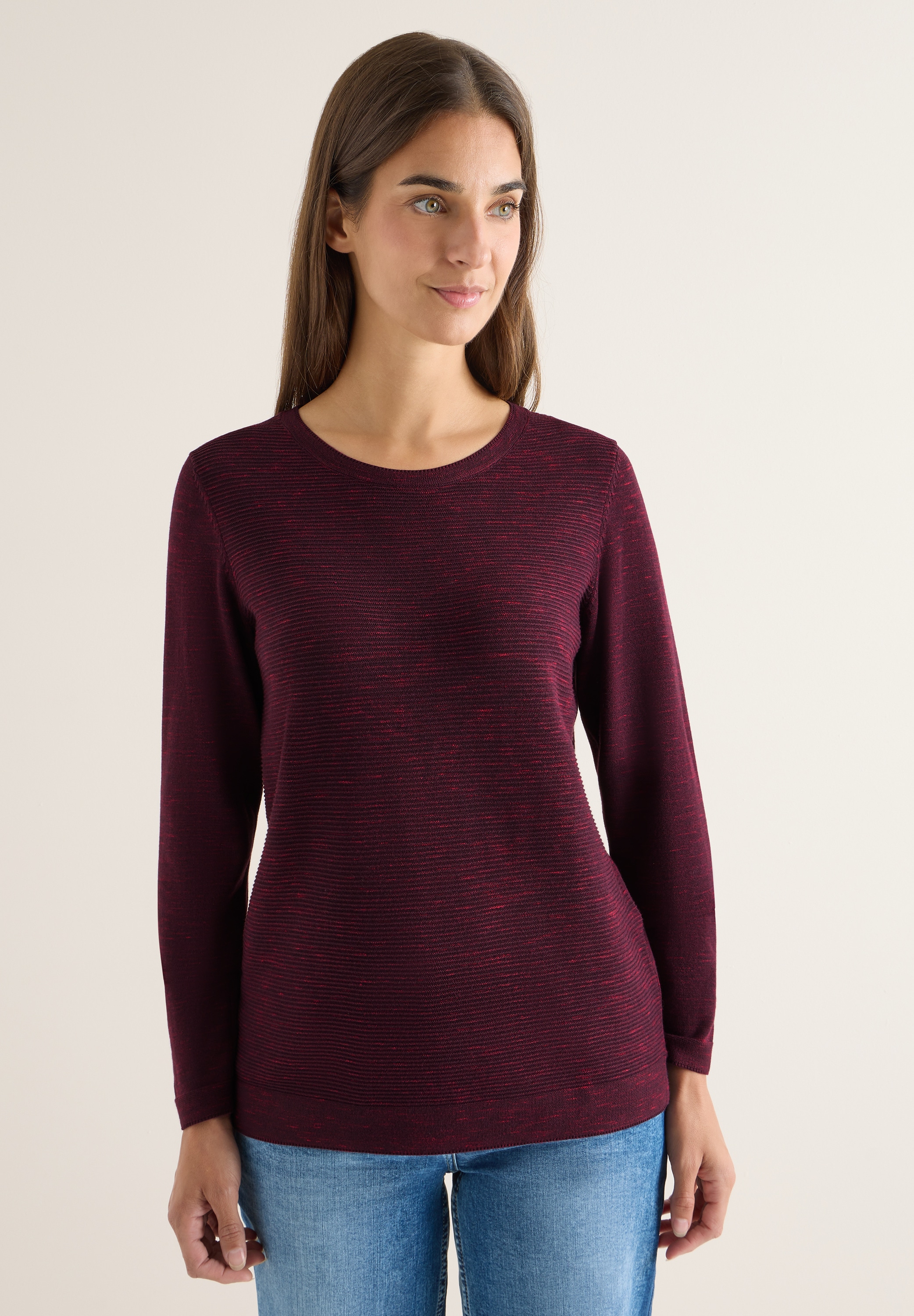 Cecil Strickpullover, mit Rundhalsausschnitt günstig online kaufen