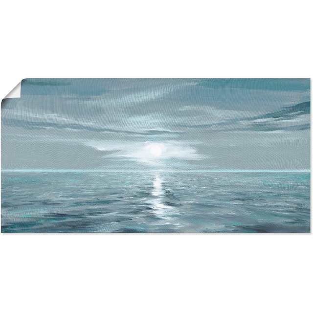Artland Wandbild »Eisblaues Meer«, Gewässer, (1 St.), als Alubild,  Leinwandbild, Wandaufkleber oder Poster in versch. Größen kaufen | BAUR