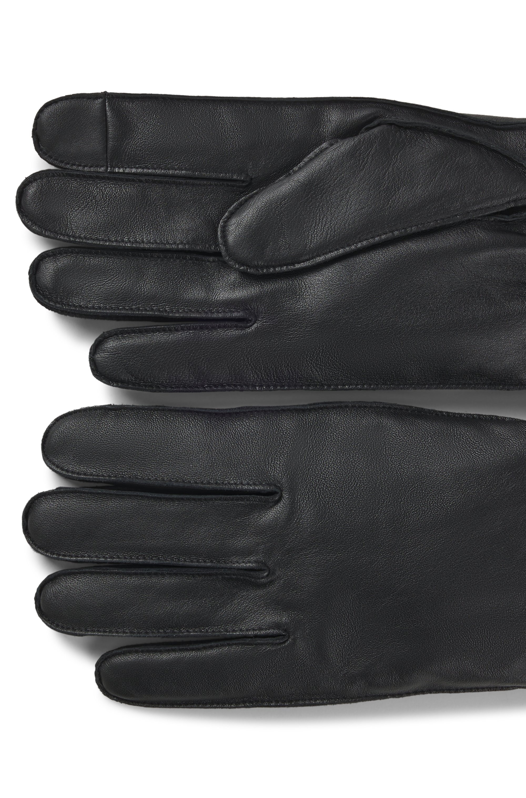 BOSS Lederhandschuhe »Kranton-ME« mit Touch Tech Fingertips