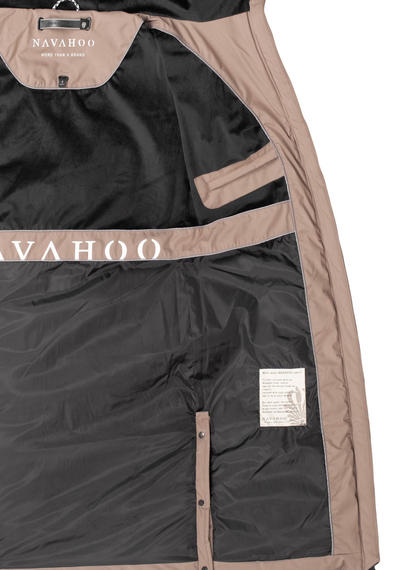 Navahoo Winterjacke »Schmatzibär« mit weichem Teddyfell innen