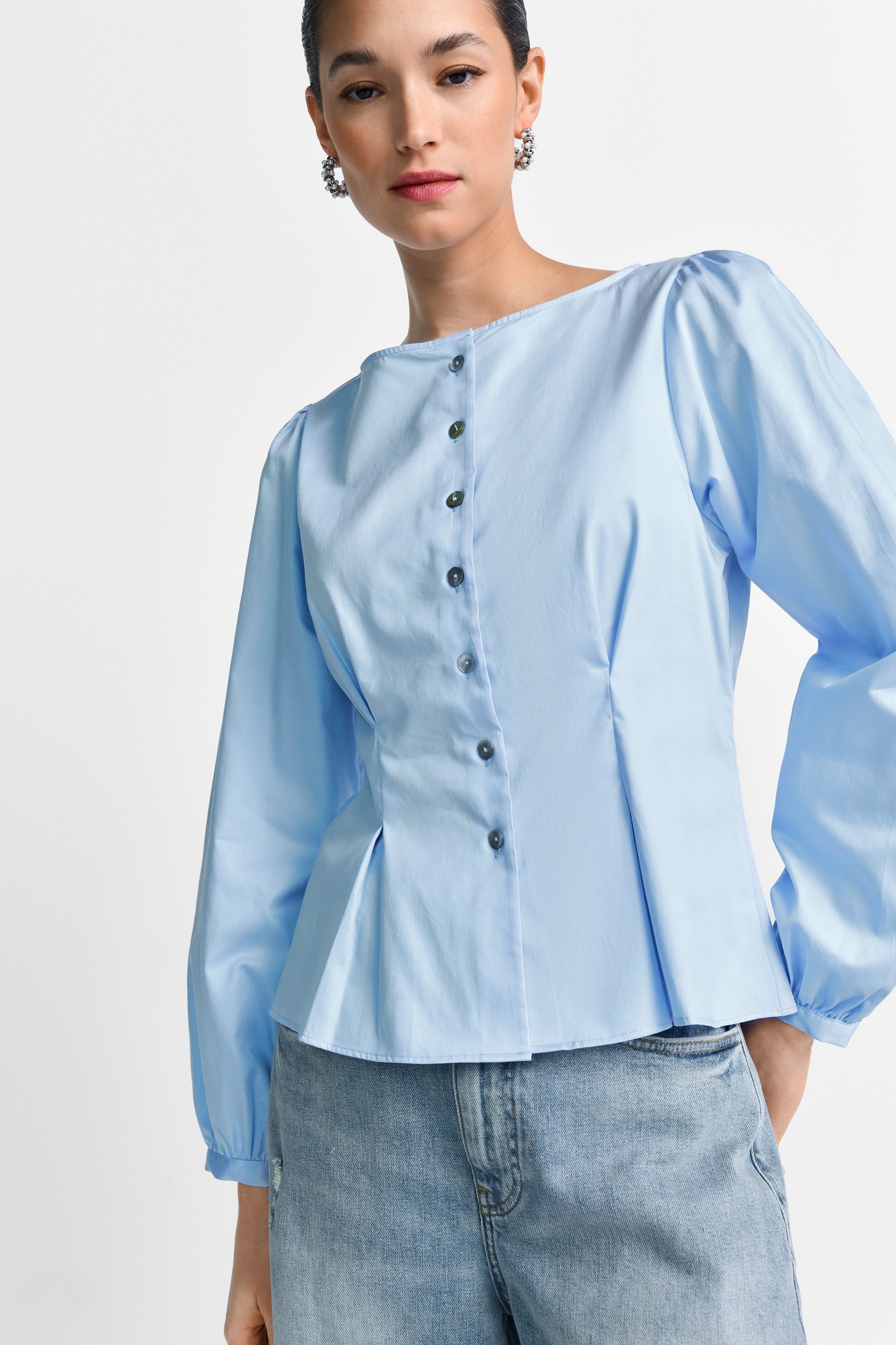 Thumbnail - RICHROYAL Langarmbluse