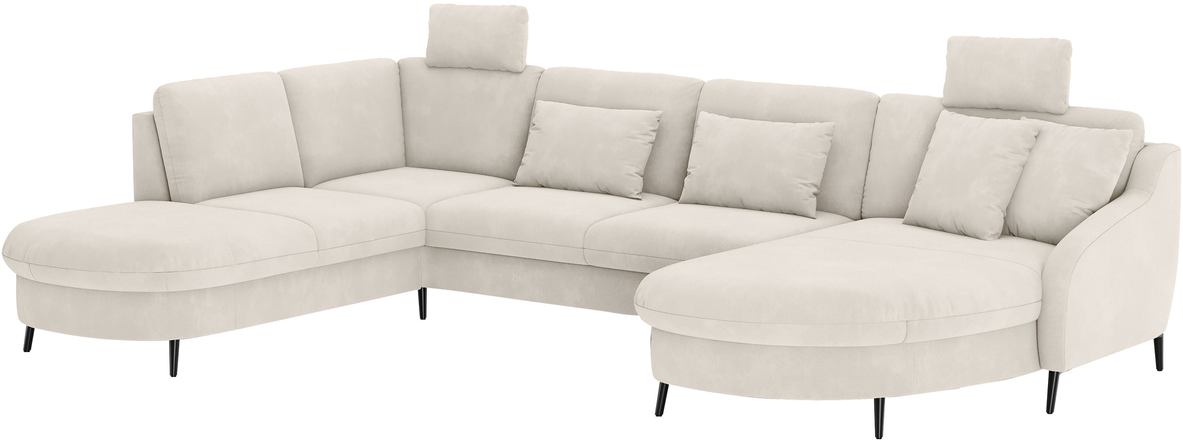 sit&more Wohnlandschaft »Soul U-Form«, wahlweise mit Bett und Bettkasten