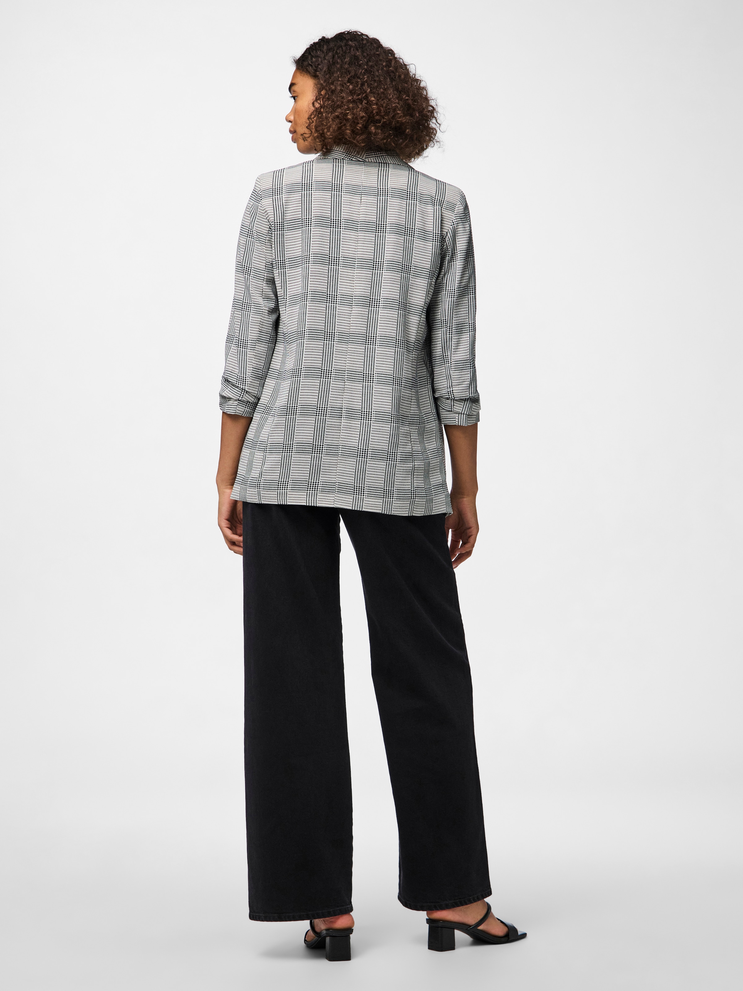 pieces Blusenblazer »PCBOSELLA 3/4 PRINTED BLAZER NOOS« mit 3/4 Ärmel