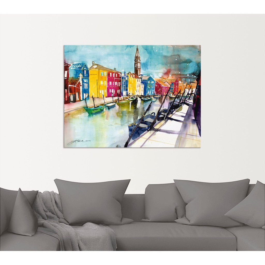 Artland Wandbild »Venedig«, Italien, (1 St.)