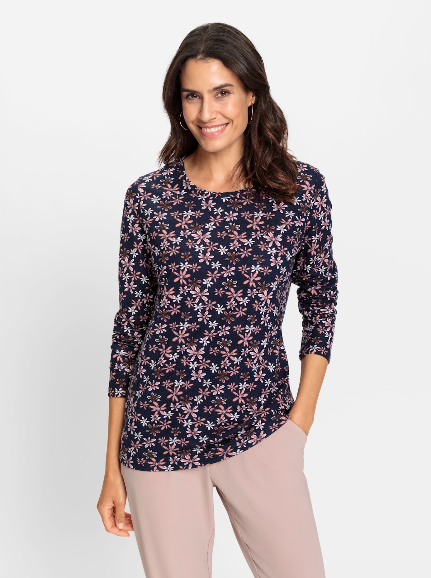 Inspirationen Print-Shirt »Shirt«, (1 tlg.)