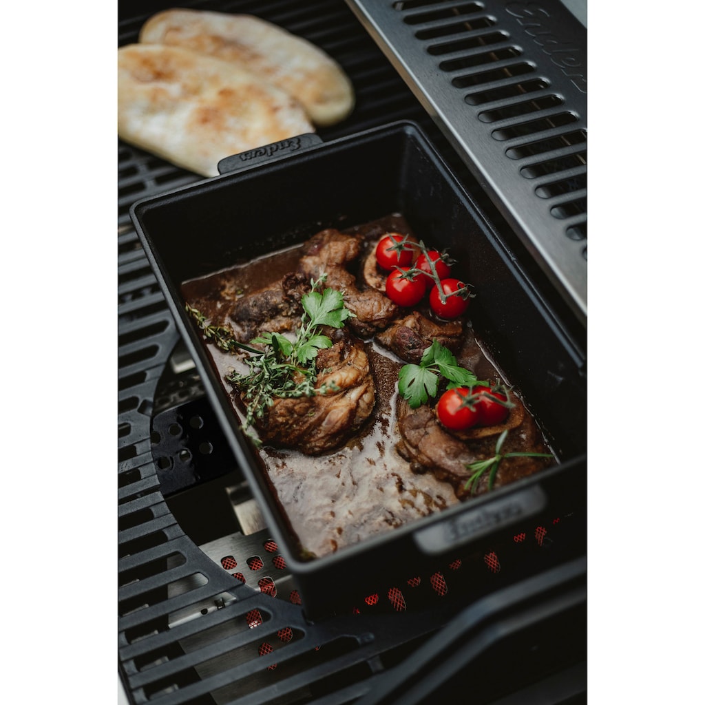 Enders® Feuertopf »Switch Grid Dutch Oven, Rib Roaster«, Gusseisen