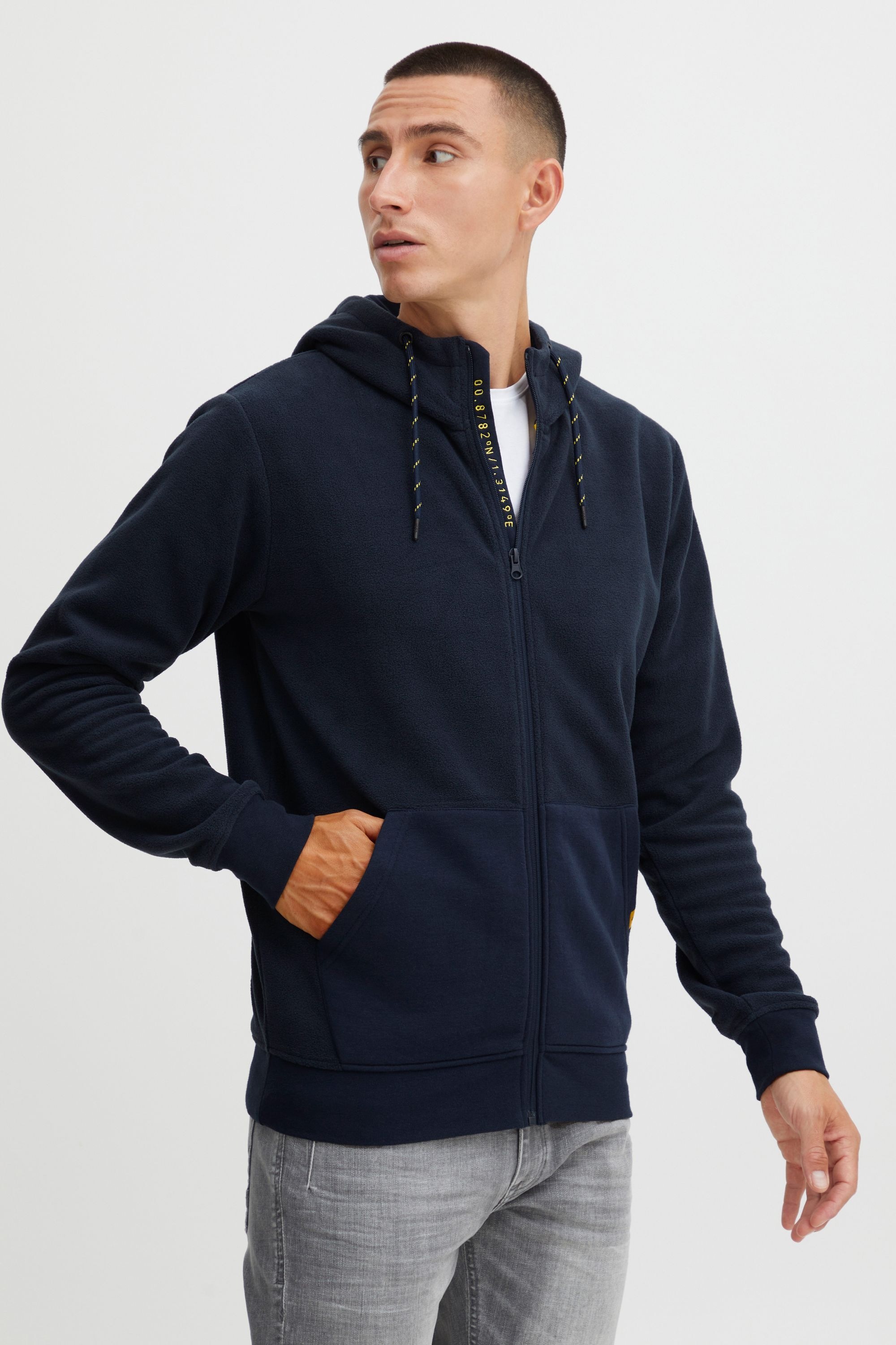 Indicode Fleecejacke "Fleecejacke IDLando" mit Kapuze günstig online kaufen