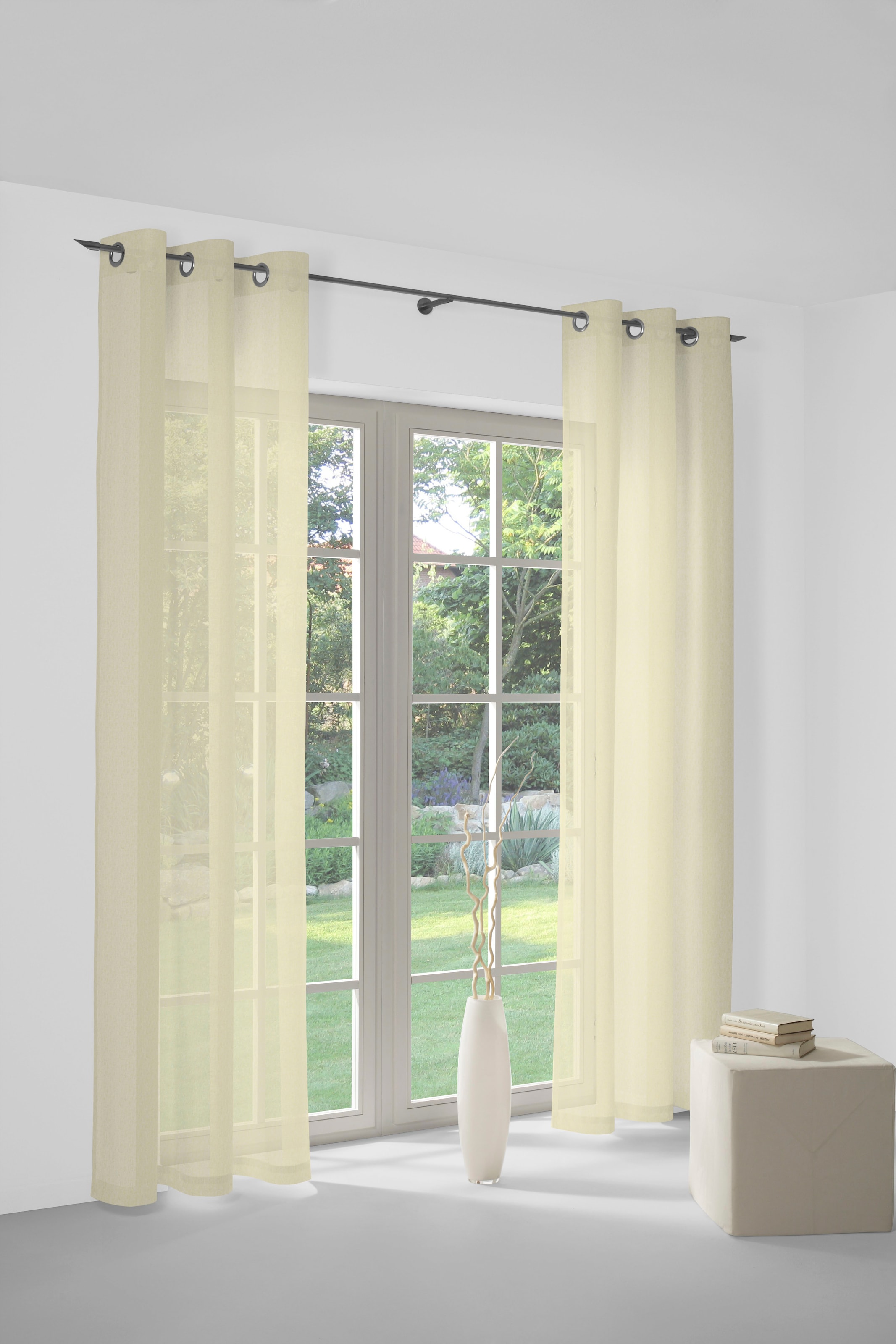 Wirth Vorhang "Sunday" Ösen 1 Stk. tlg. günstig online kaufen