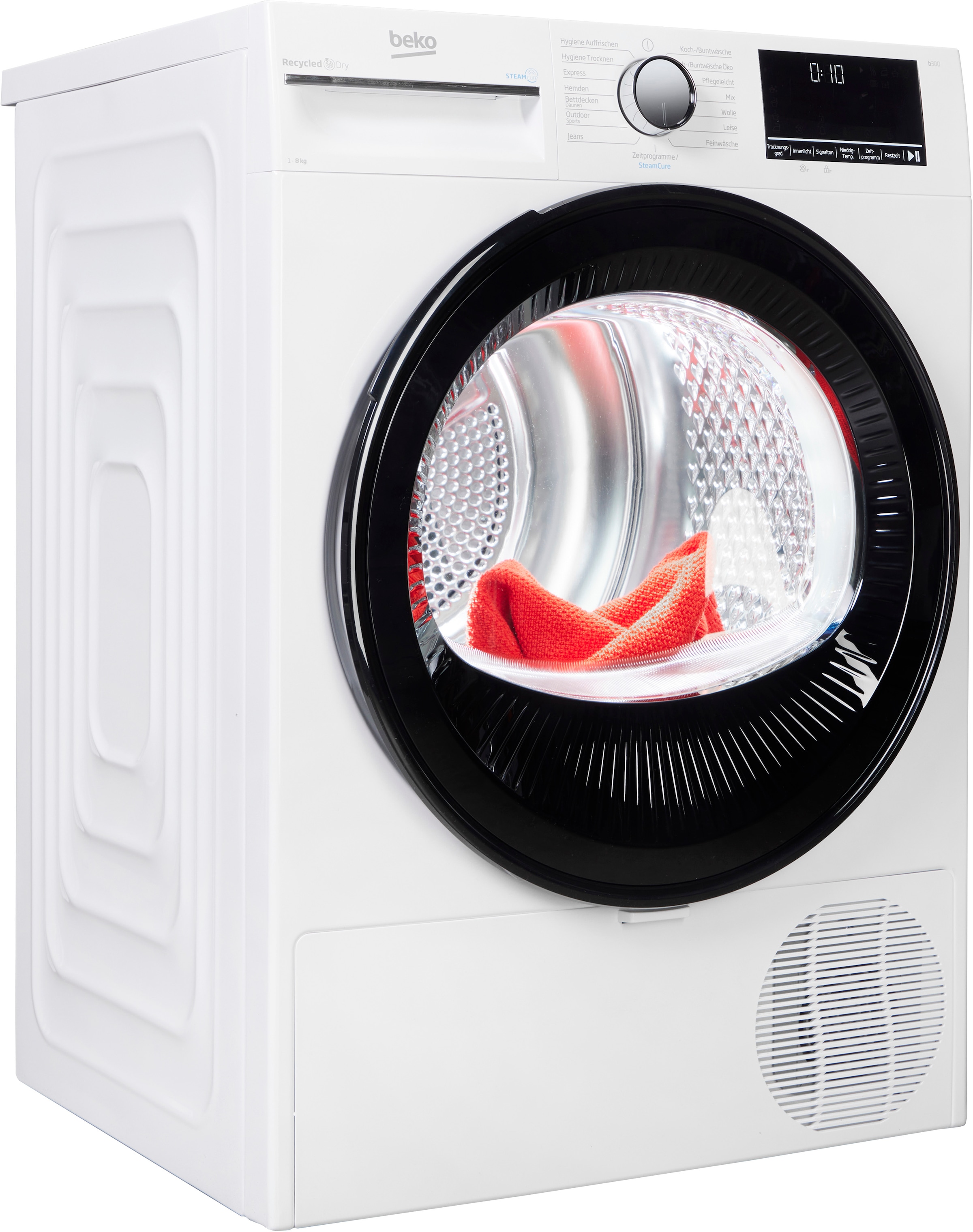 BEKO Wärmepumpentrockner "B3TO82C9W" Multifunktionsdisplay günstig online kaufen