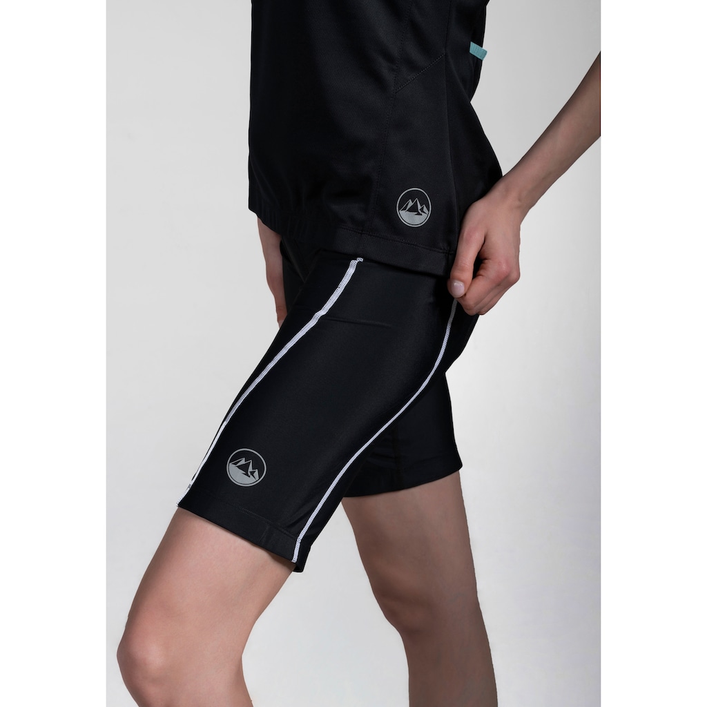 Polarino Radhose, mit ergonomischem Sitzpolster