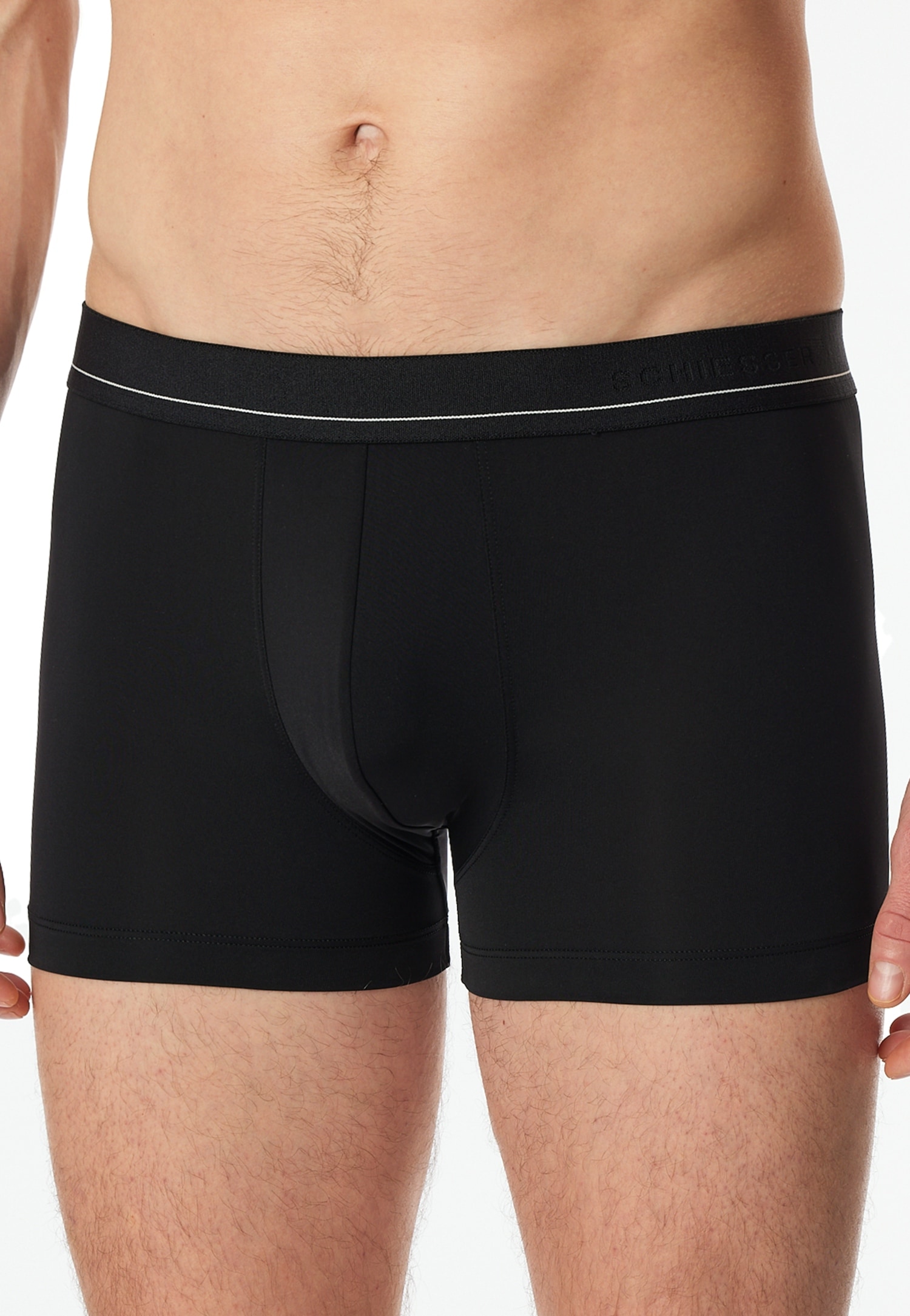 Schiesser Boxershorts ""Pure Micro"", mit extra softem, überzogenem Bundgummi