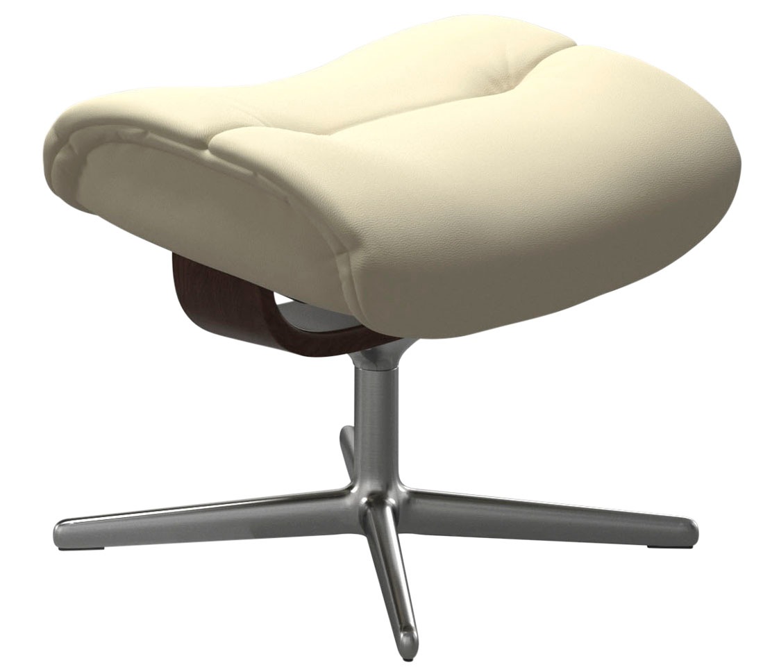 Stressless® Fußhocker »Sunrise«, mit Cross Base, Größe S, M & L, Holzakzent Braun