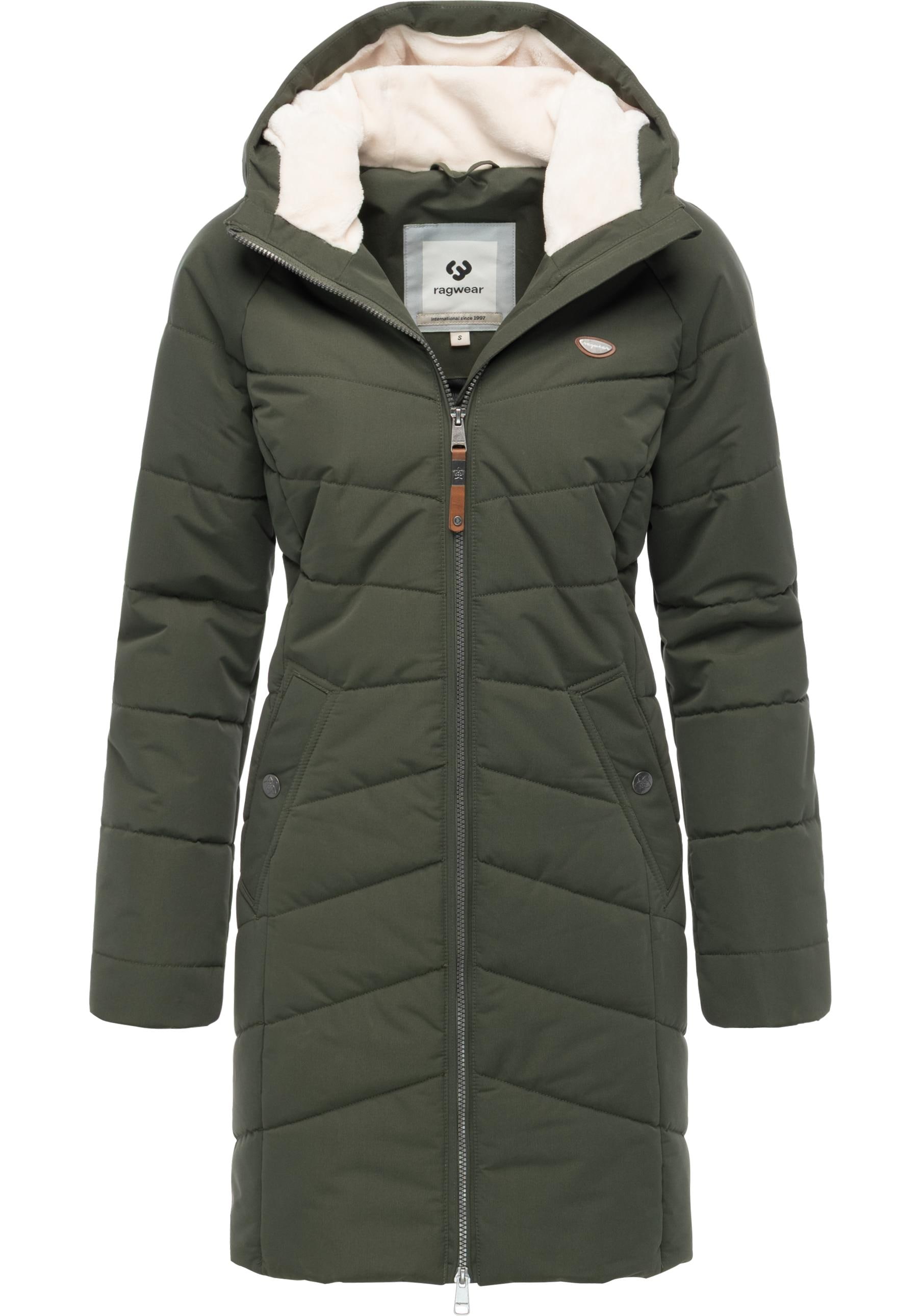 Ragwear Wintermantel "Noita YOUMODO" Winter Steppmantel mit Kapuze günstig online kaufen