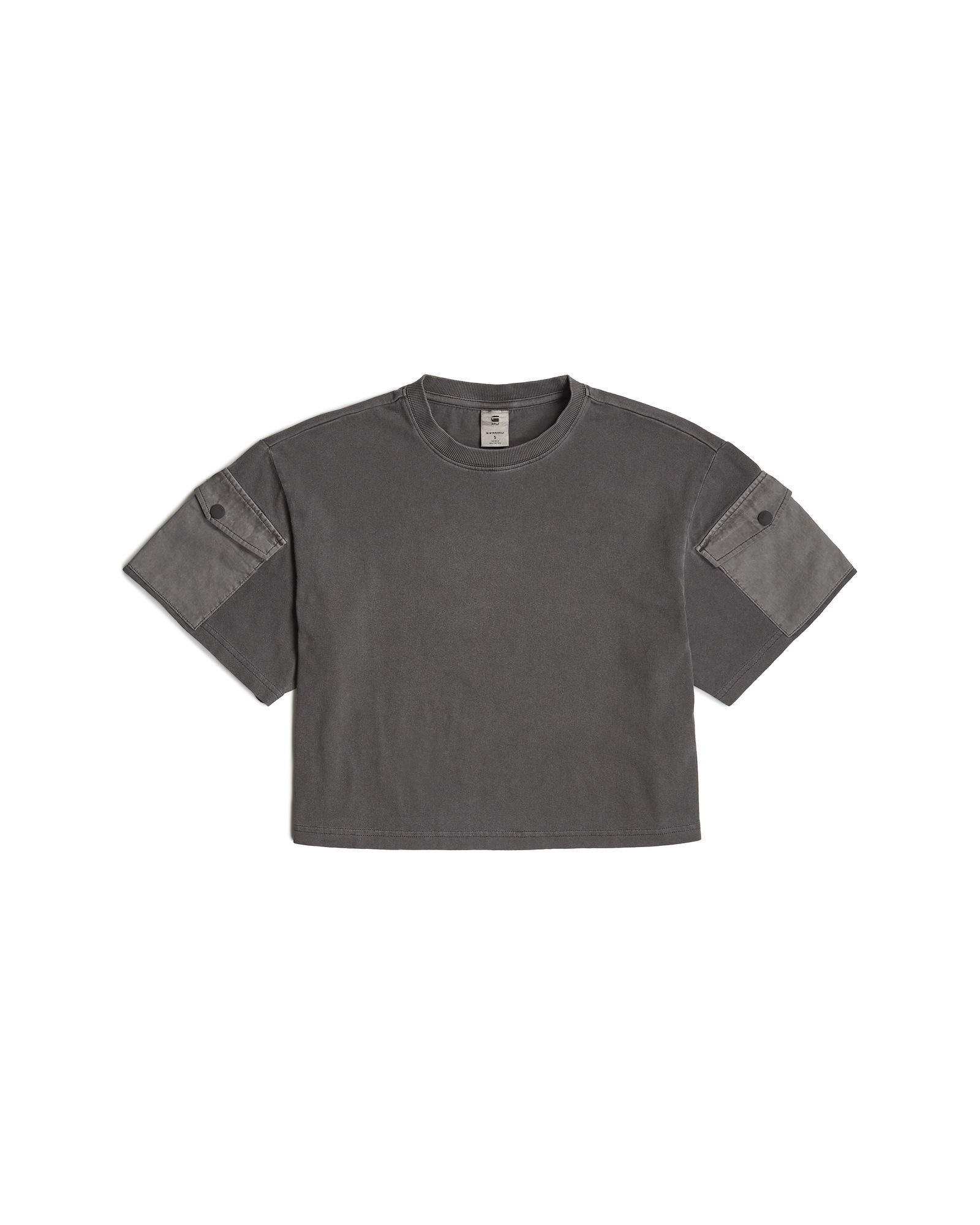 G-STAR T-Shirt »Washed Mix Boxy Cropped T-Shirt«