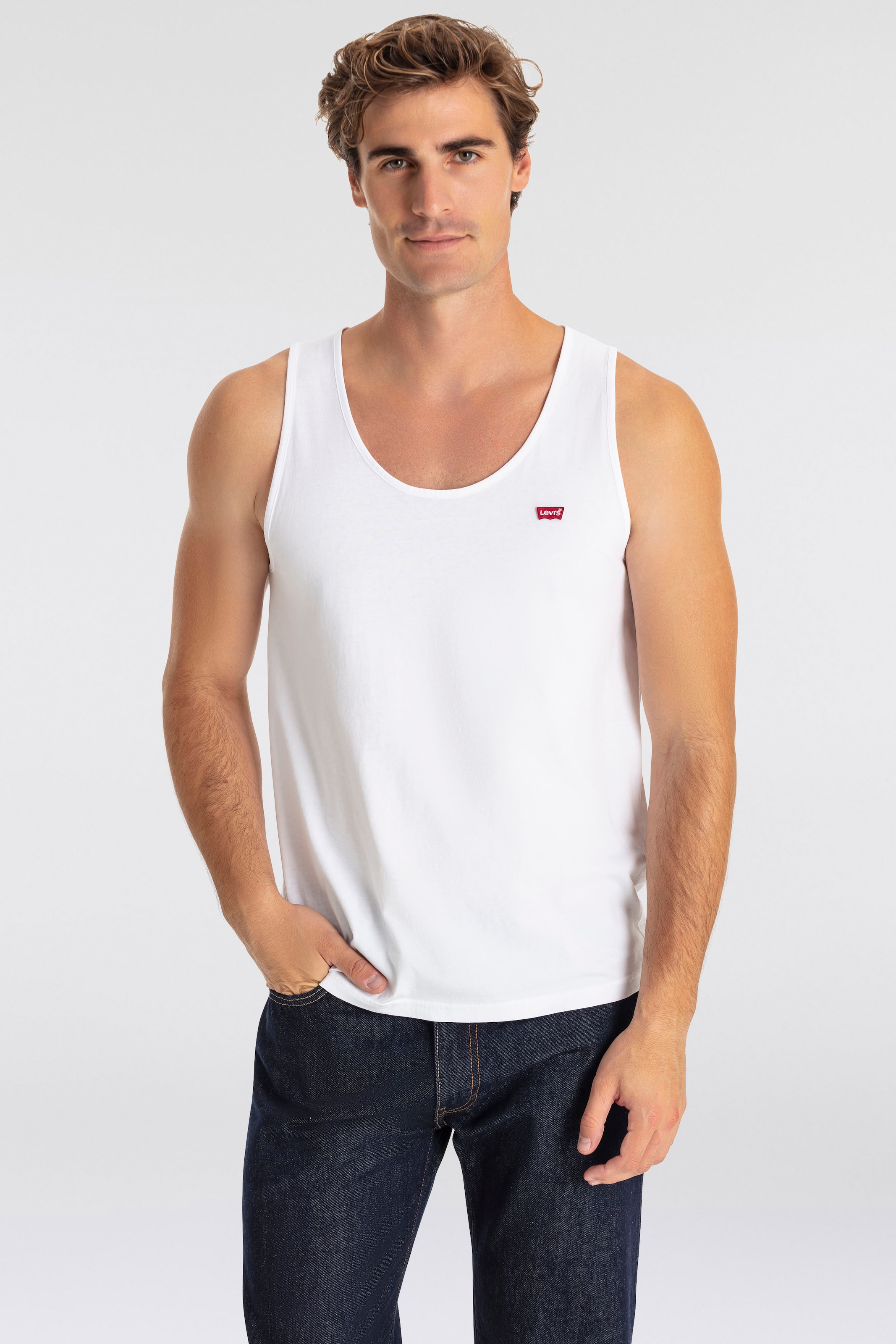 Levis Tanktop "LSE HOUSEMARK TANK" mit Logo Stickerei günstig online kaufen