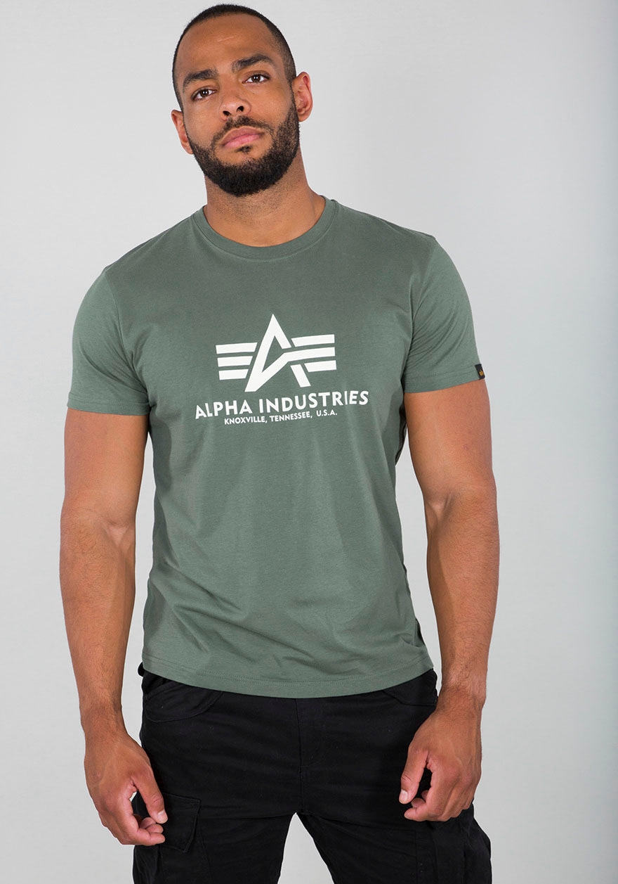 Alpha Industries T-Shirt "Basic T-Shirt" Baumwolle, regular fit günstig online kaufen