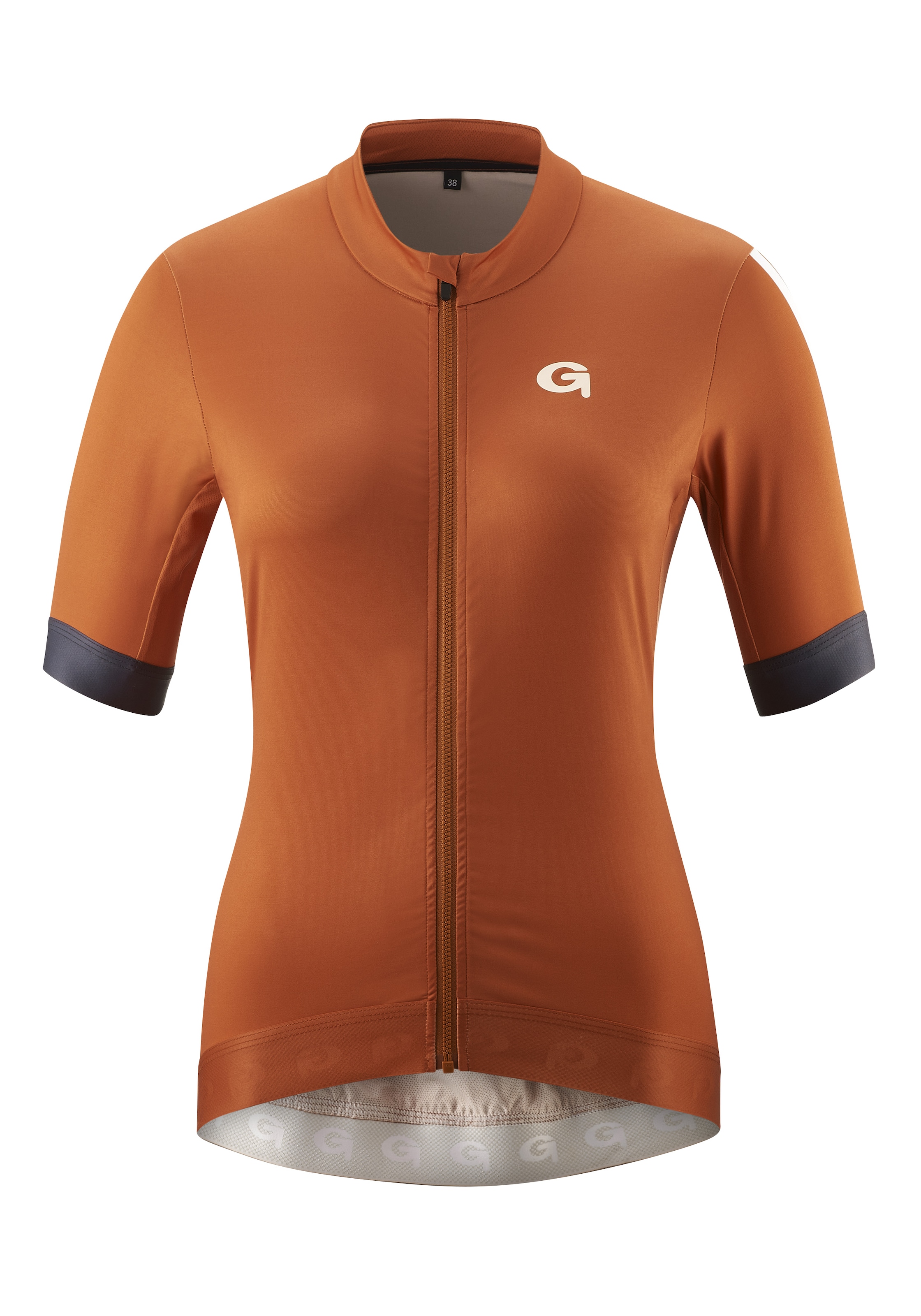 Gonso Radtrikot "PIANA", Damen Radshirt kurzarm, atmungsaktives Fahrradtrikot mit Rückentasche