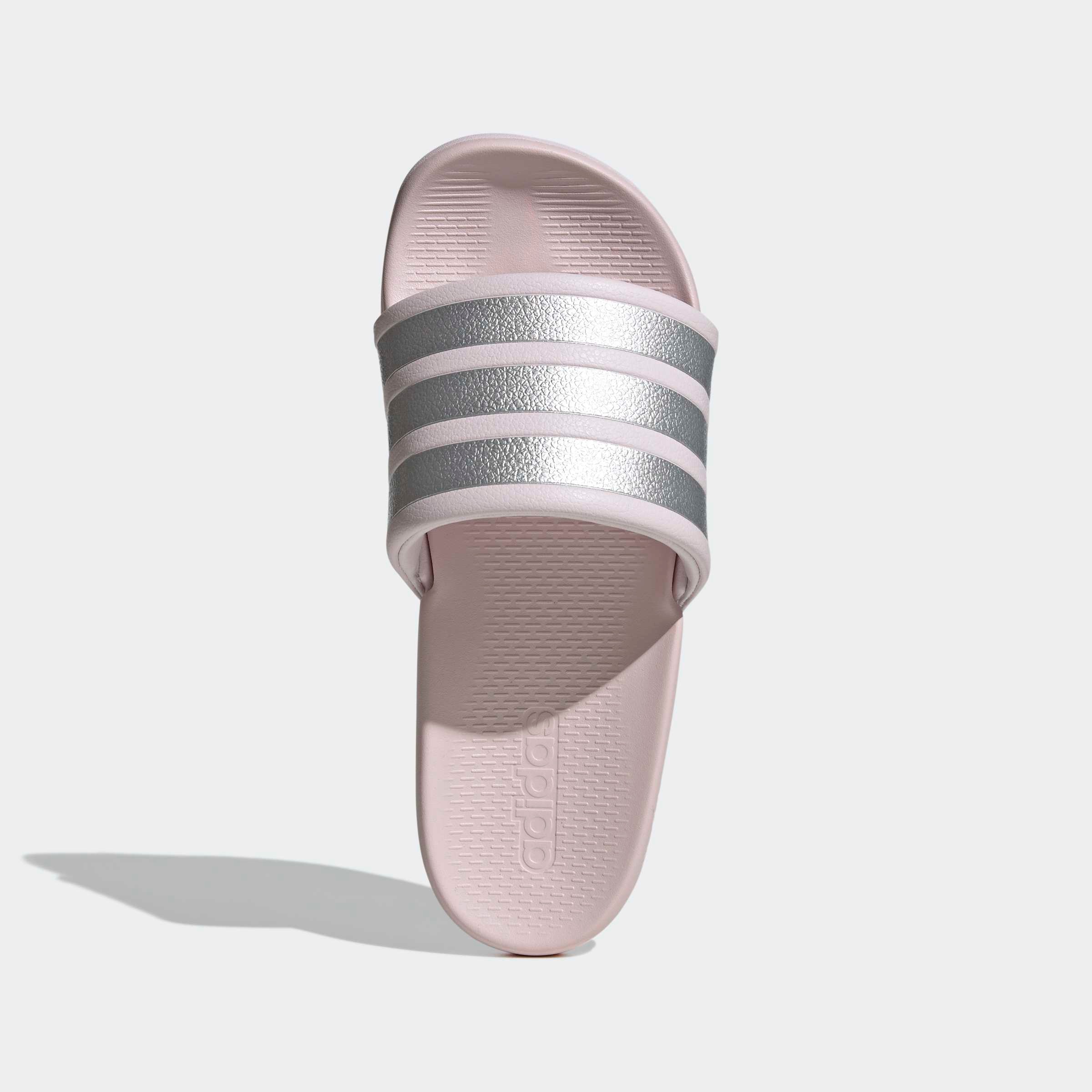 Badesandale ADIDAS SPORTSWEAR "ADILETTE COMFORT 2.0 BADESCHLAPPEN", Damen, Gr. 39, almost pink, silber metallic, almost pink, Synthetik, Schuhe, Badelatschen 3