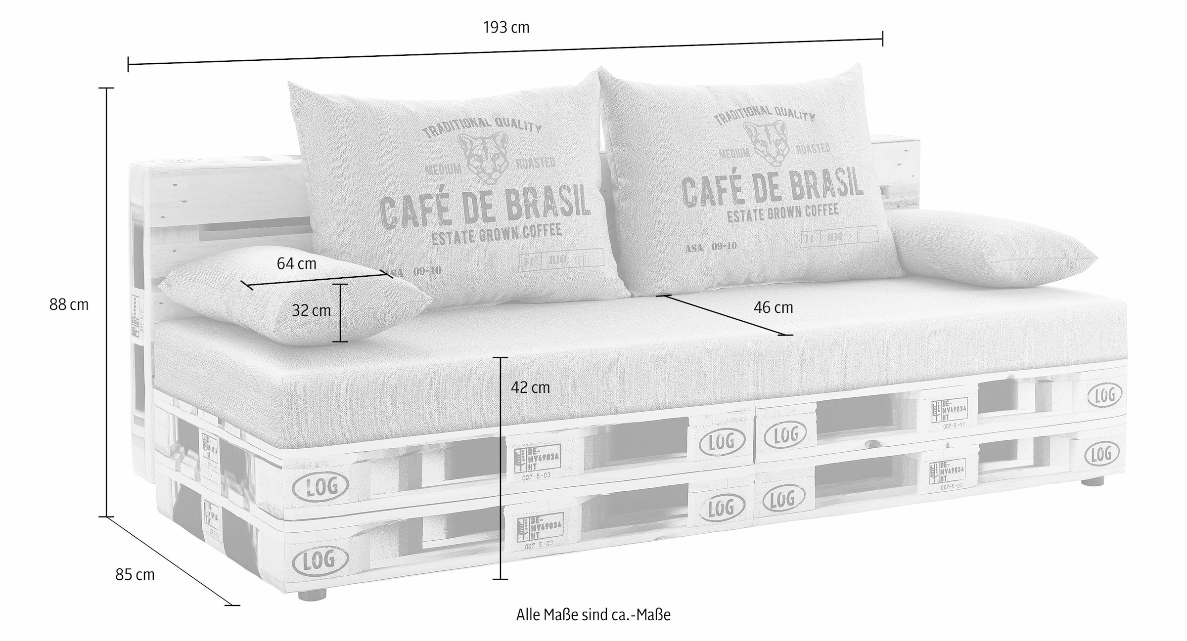 exxpo - sofa fashion Schlafsofa »Extravagantes Sofa für Individualisten mit Bettfunktion und Bettkasten« in außergewöhnlichen Bezugsvarianten, Solitärmöbel