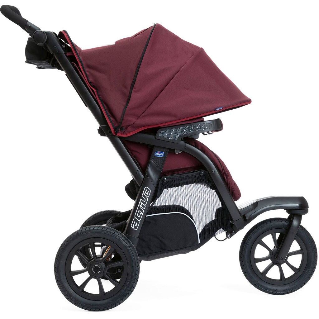 Chicco Kombi-Kinderwagen »Trio-System Activ3 Top, Burgund«, 15 kg