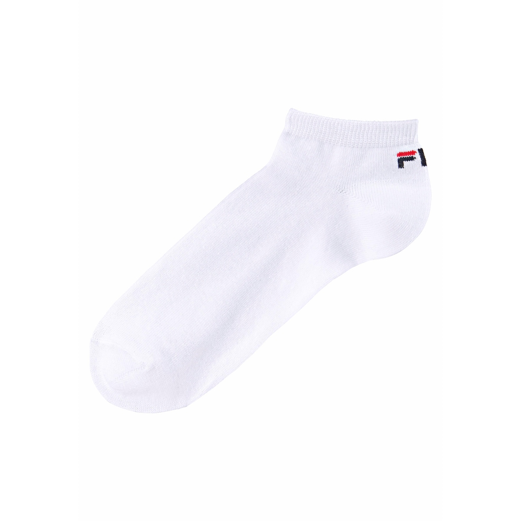 Fila Sneakersocken, (3 Paar), mit eingestricktem Logo an der Ferse