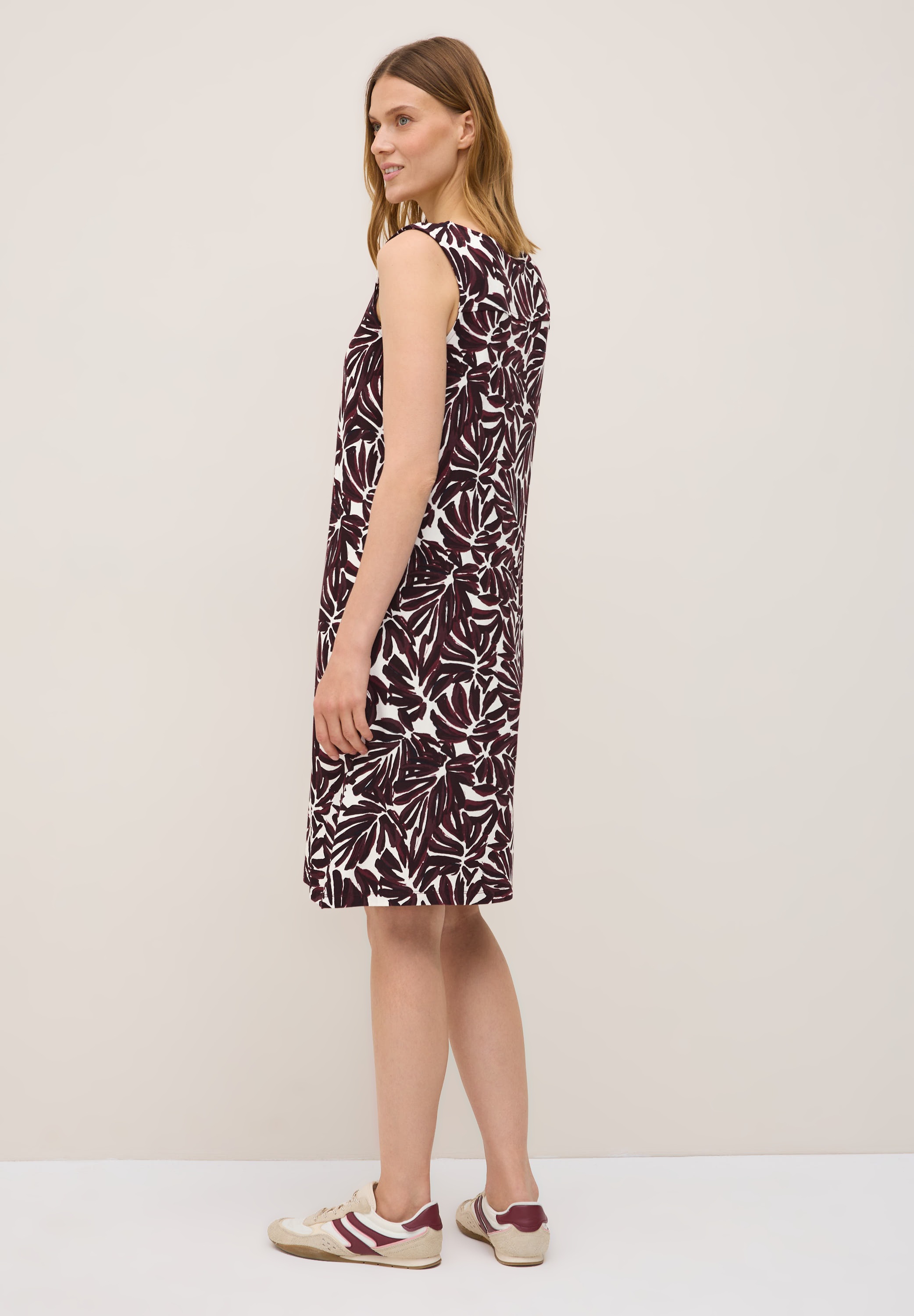 Cecil Jerseykleid Ohne Taschen aus Viskose günstig online kaufen