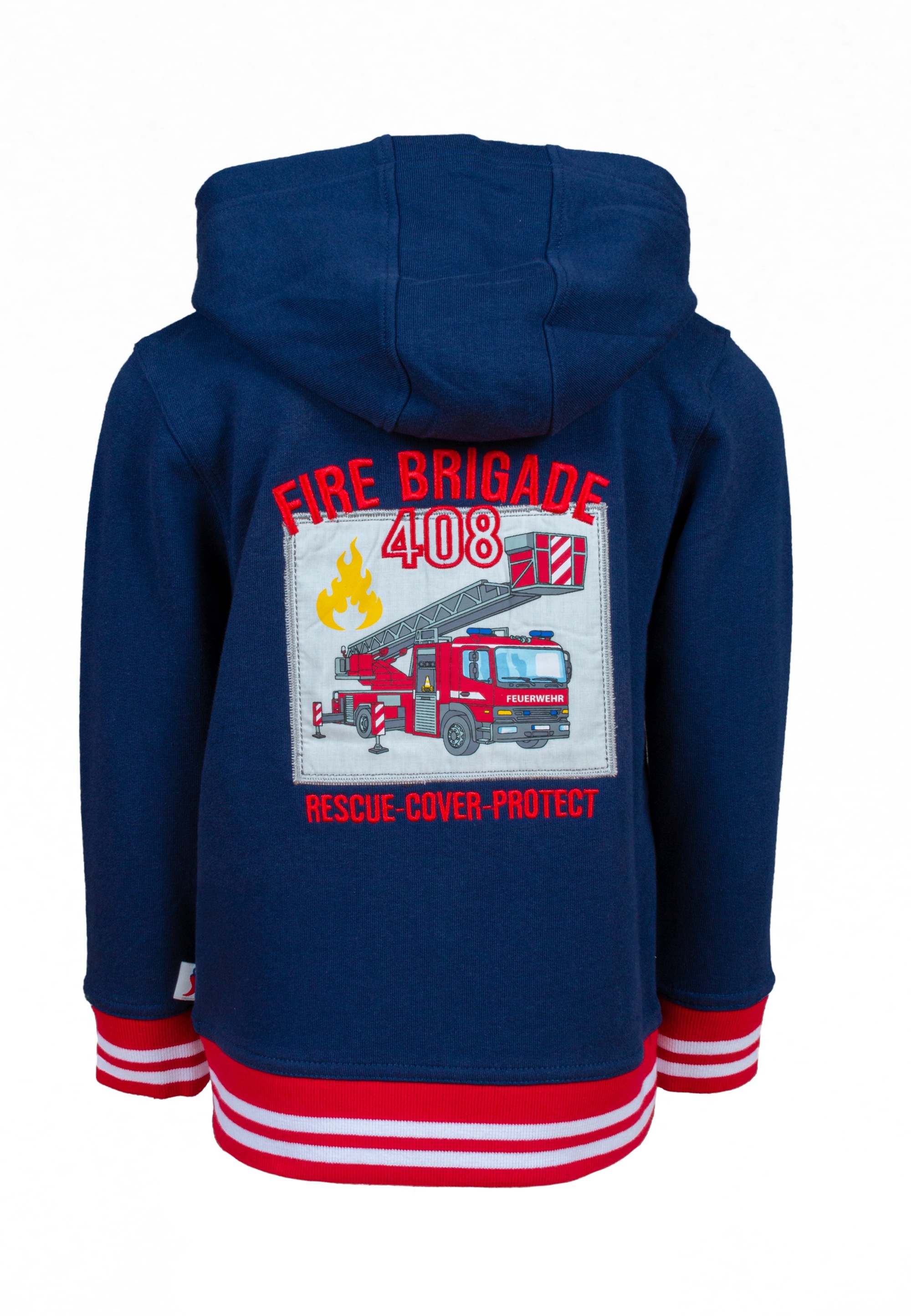 SALT AND PEPPER Sweatjacke »Fire Chief«, mit tollen Feuerwehr-Motiven