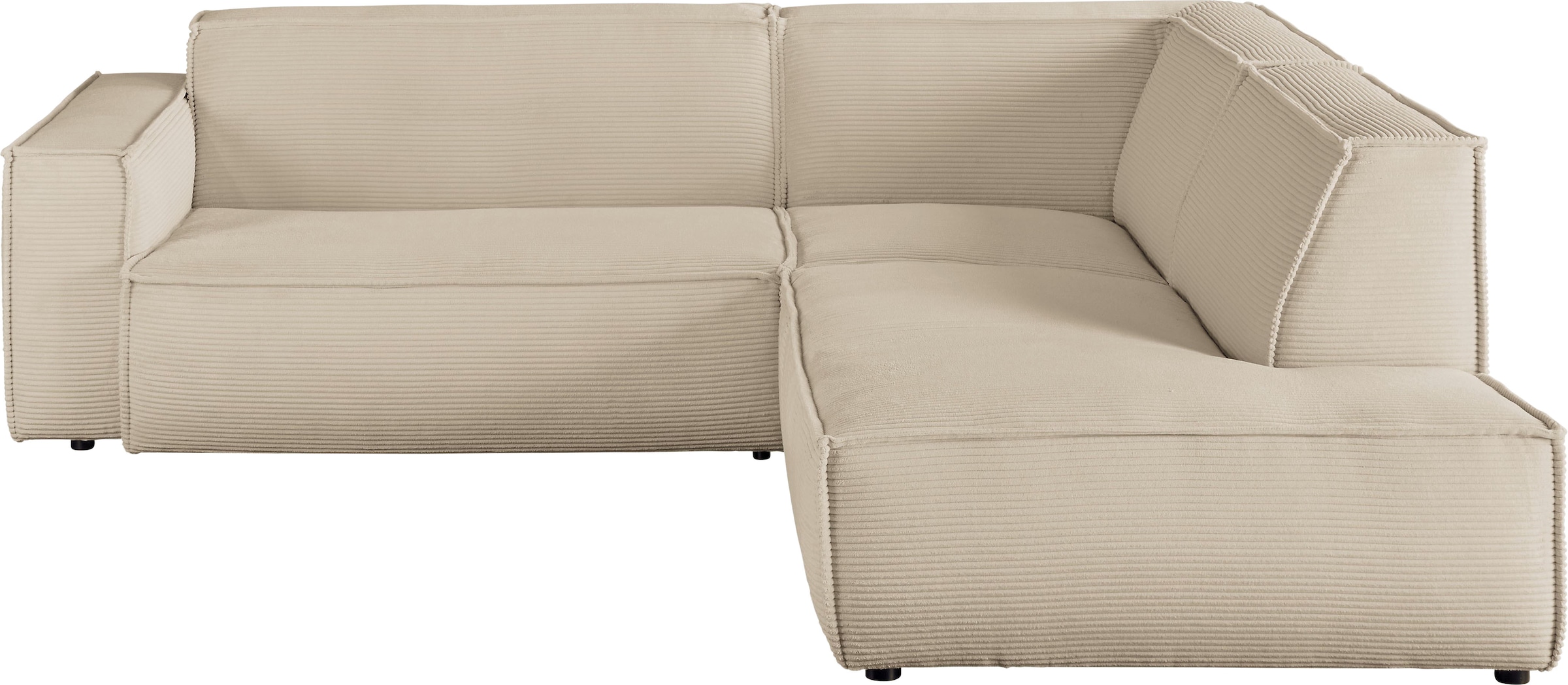 3C Candy Ecksofa "Matteo in elegant, kubischer Formensprache, bequem, L-For günstig online kaufen