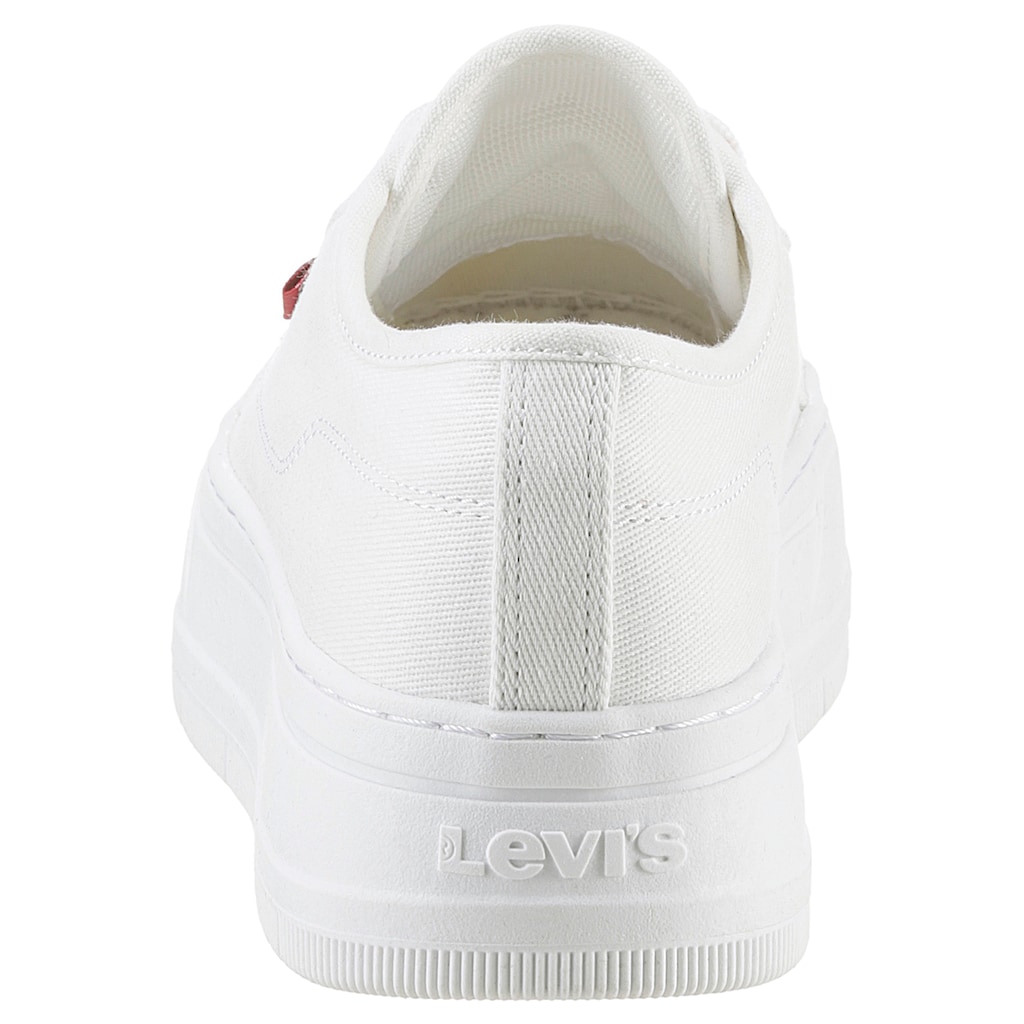 Levi's® Kids Sneaker »MAUI LIGHT«, mit Gummi beschichtete Vorderkappe, Freizeitschuh, Halbschuh, Schnürer