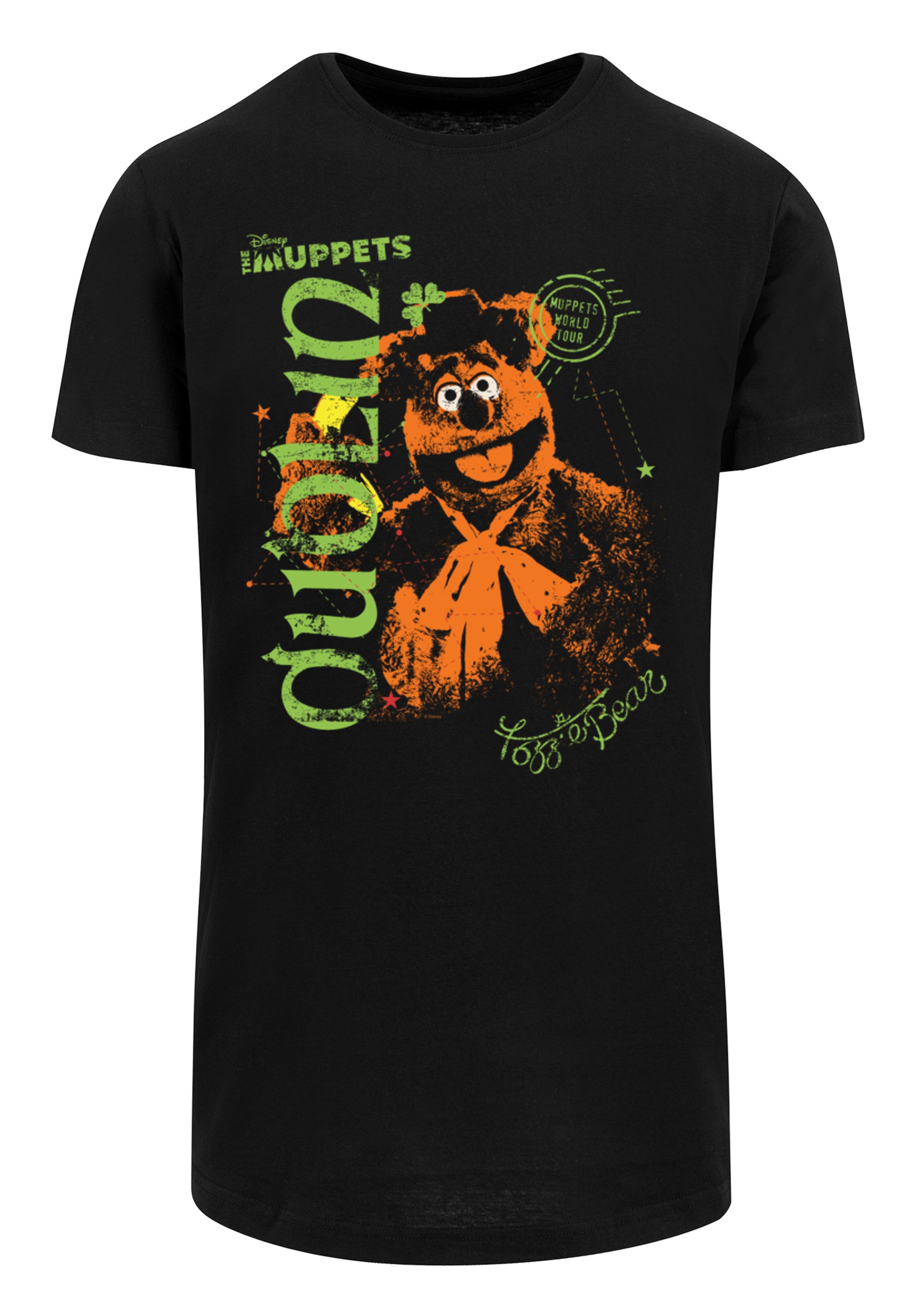 F4NT4STIC T-Shirt »Disney Die Muppets Fozzie Bear In Dublin«, Print