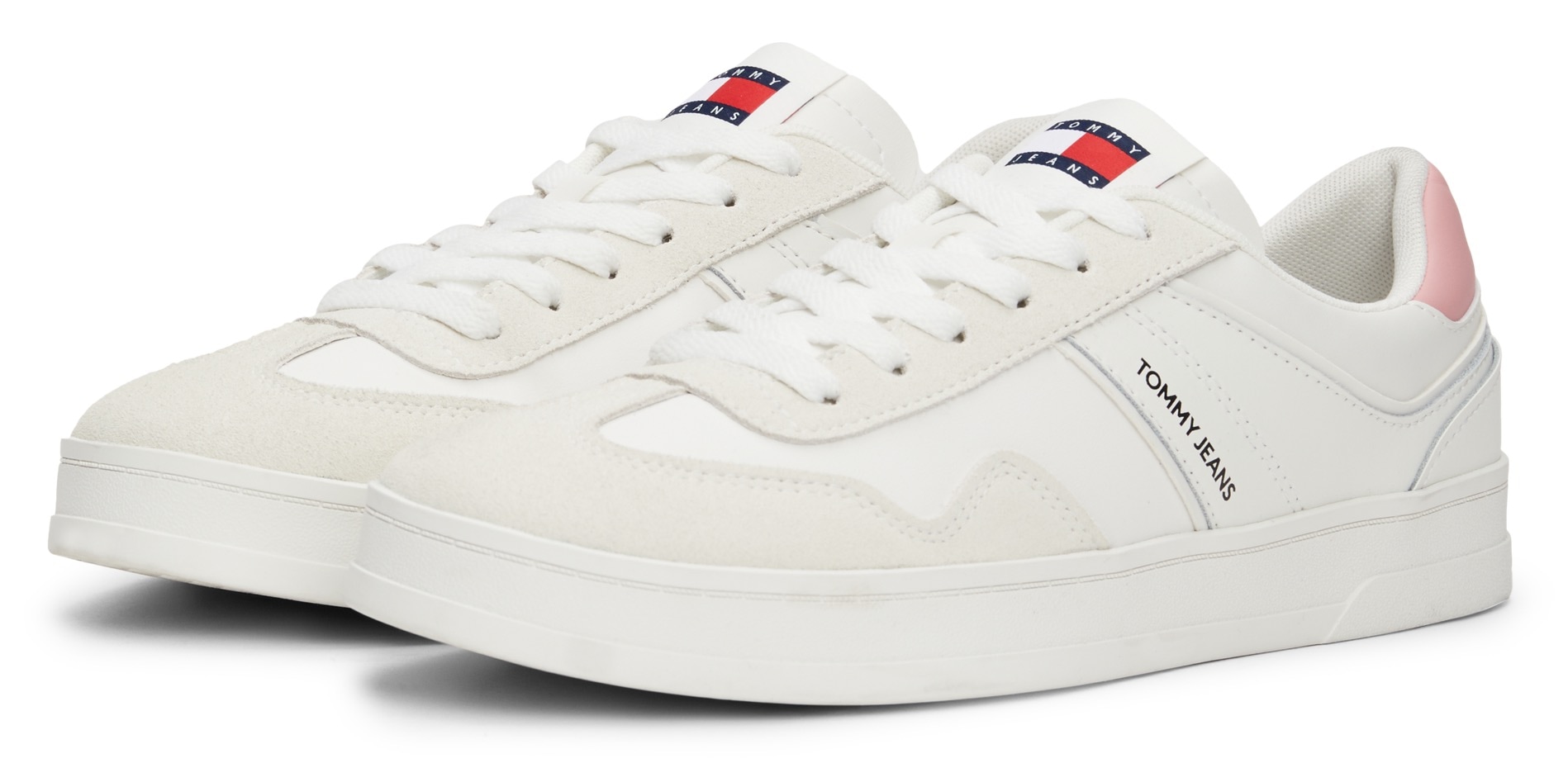 Tommy Jeans Plateausneaker "TJW COURT SNEAKER", Freizeitschuh, Halbschuh, S günstig online kaufen