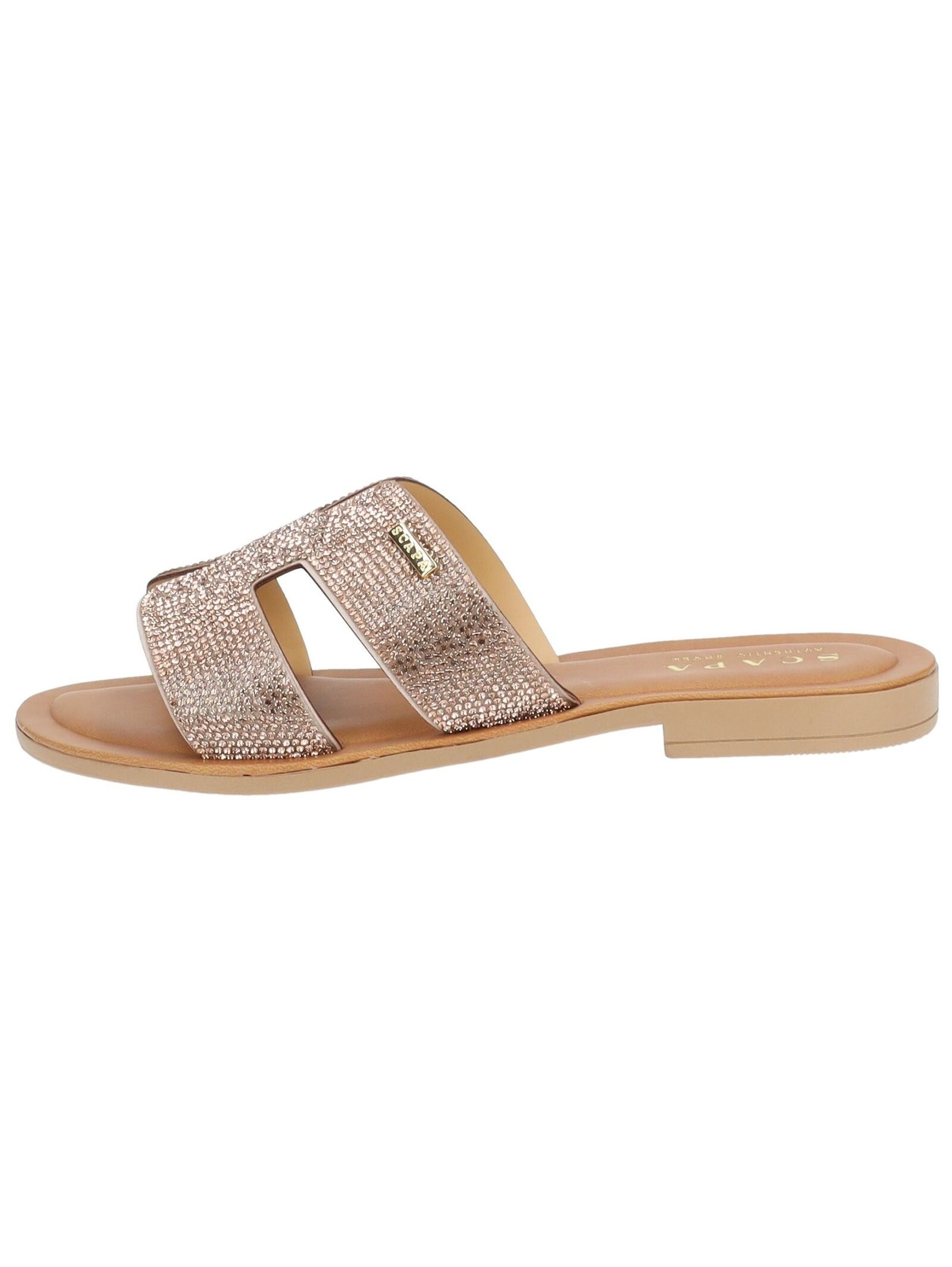 Scapa Pantolette "scapa Pantoletten Lederimitat/Textil" günstig online kaufen