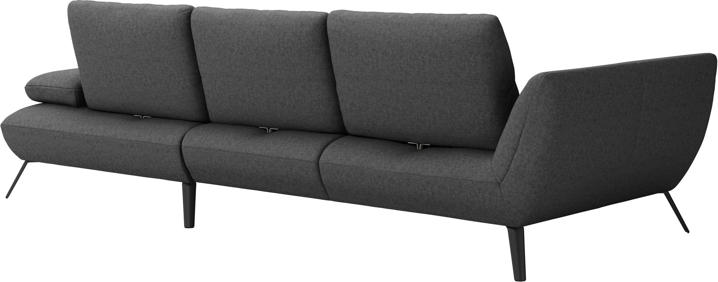 Places of Style Ecksofa »Mikado L-Form«, inkl. Sitztiefenverstellung und Armteilverstellung