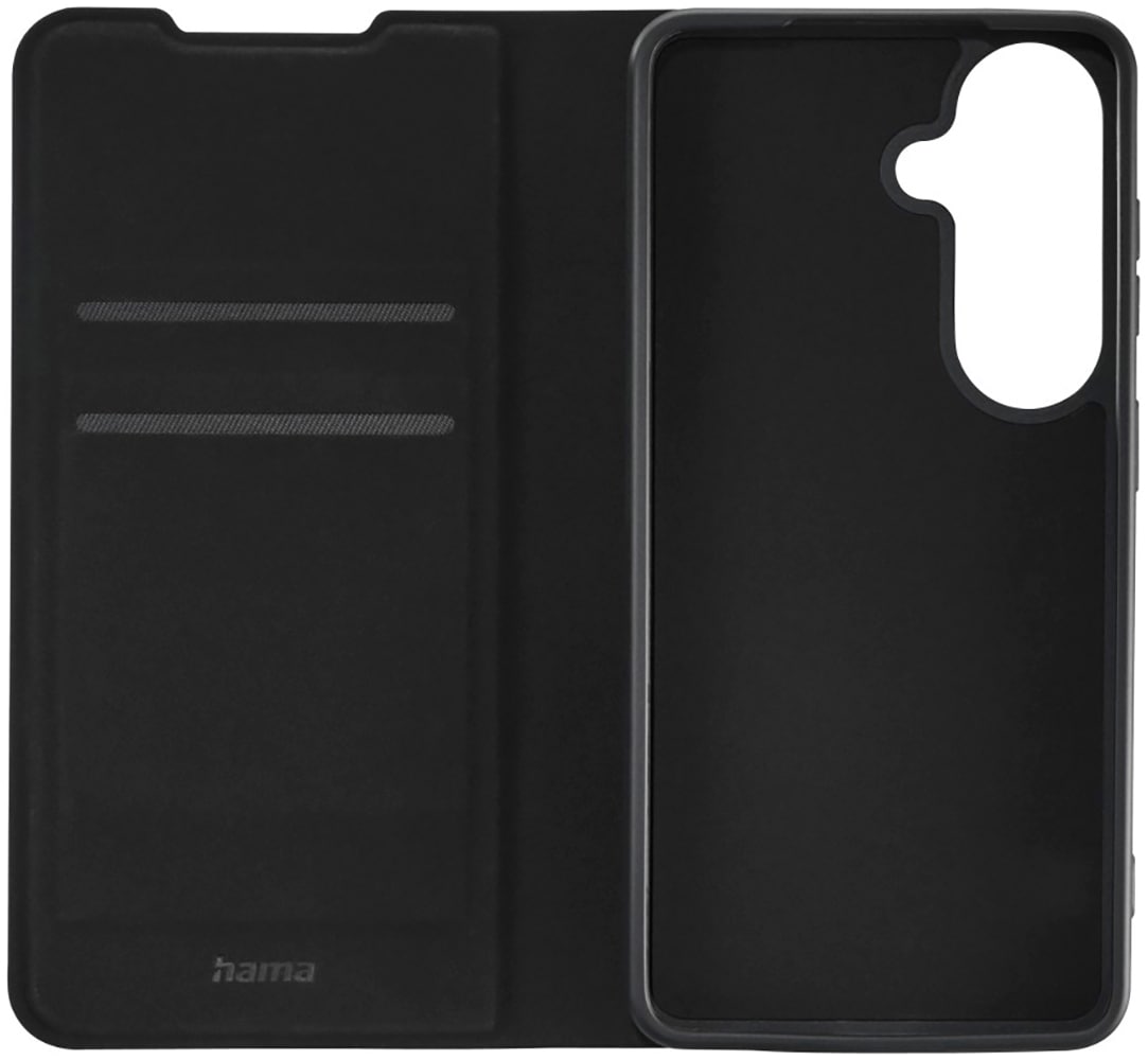 Hama Handytasche »Handytasche mit Kartenfächern für Samsung Galaxy S26 FE« Kartenfächer, Standfunktion, Magnetverschluss, Anti-Rutsch-Oberfläche