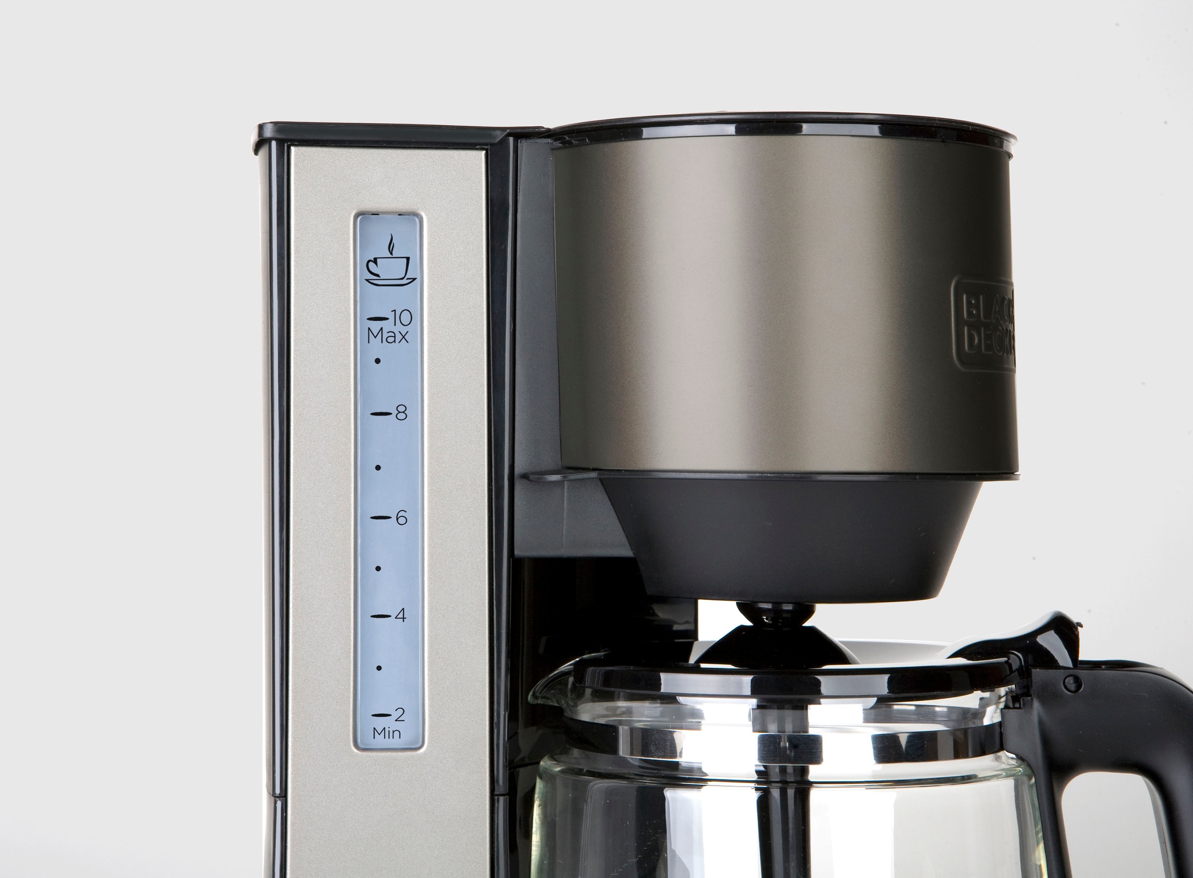 Black + Decker Filterkaffeemaschine »BXCO870E«, 1,25 l Kaffeekanne, Permanentfilter