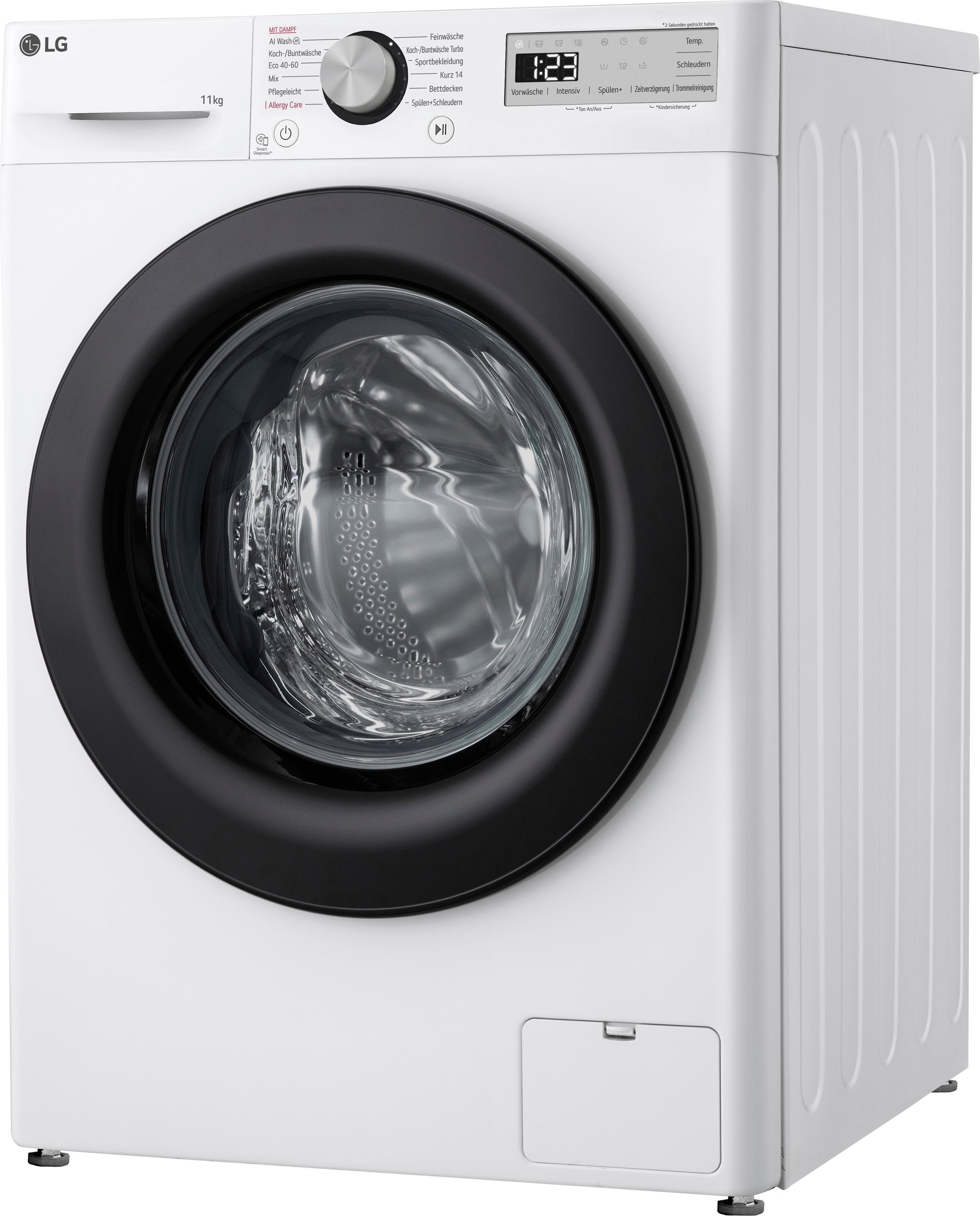 LG Waschmaschine Serie 5 "F4WR4911P" 11 kg 1400 U/min Steam-Funktion günstig online kaufen