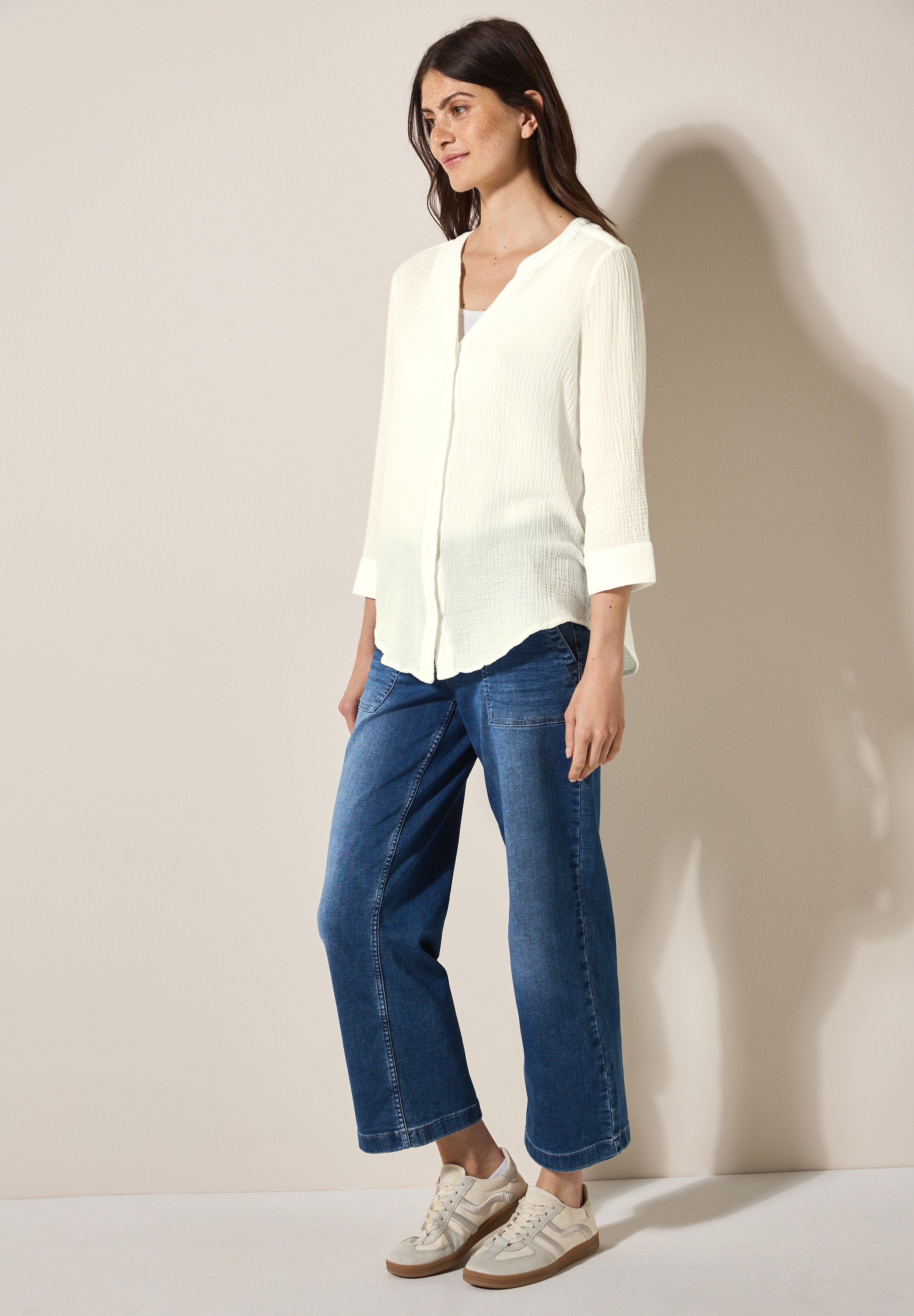 Cecil Shirtbluse, aus reiner Baumwolle
