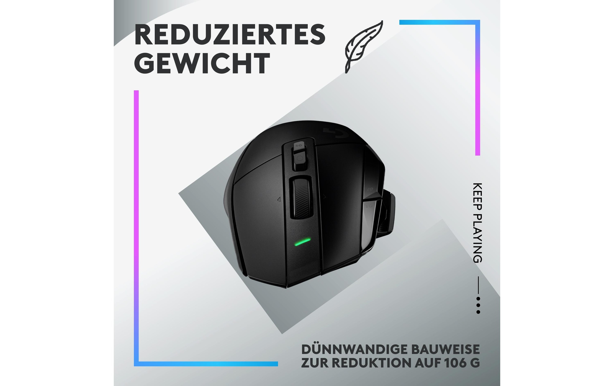 Logitech Gaming-Maus »G502 X Plus black« USB | kabellos