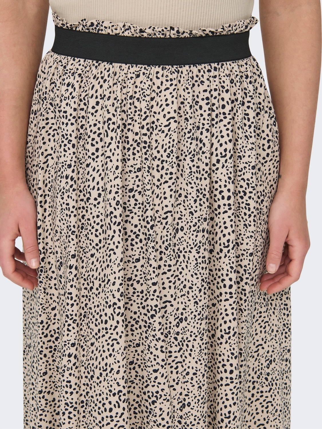 ONLY Maxirock "ONLVENEDIG AOP LIFE LONG SKIRT" Viskose, wadenlang günstig online kaufen