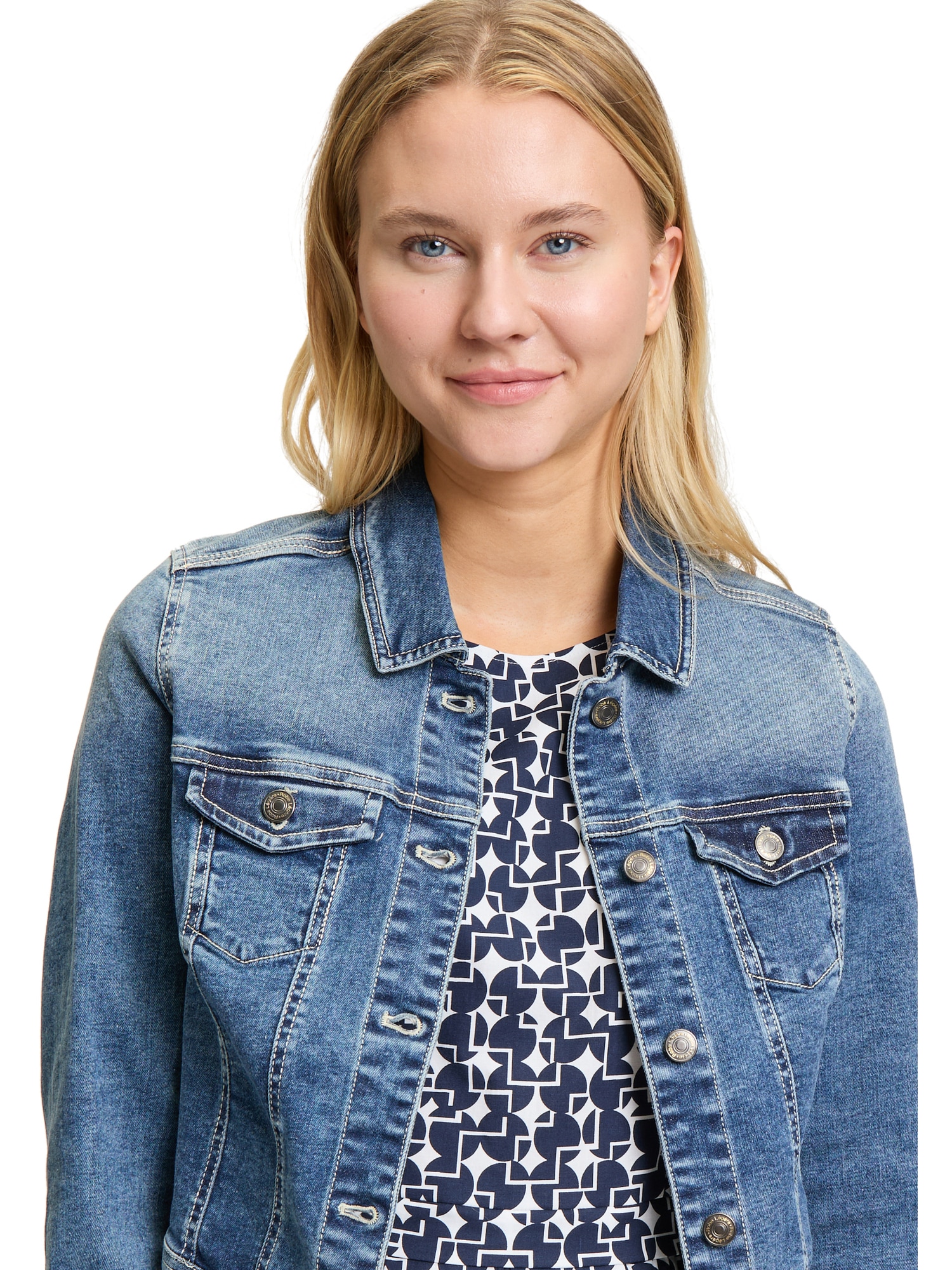 Vera Mont Jeansjacke »Vera Mont Jeansjacke mit Waschung«