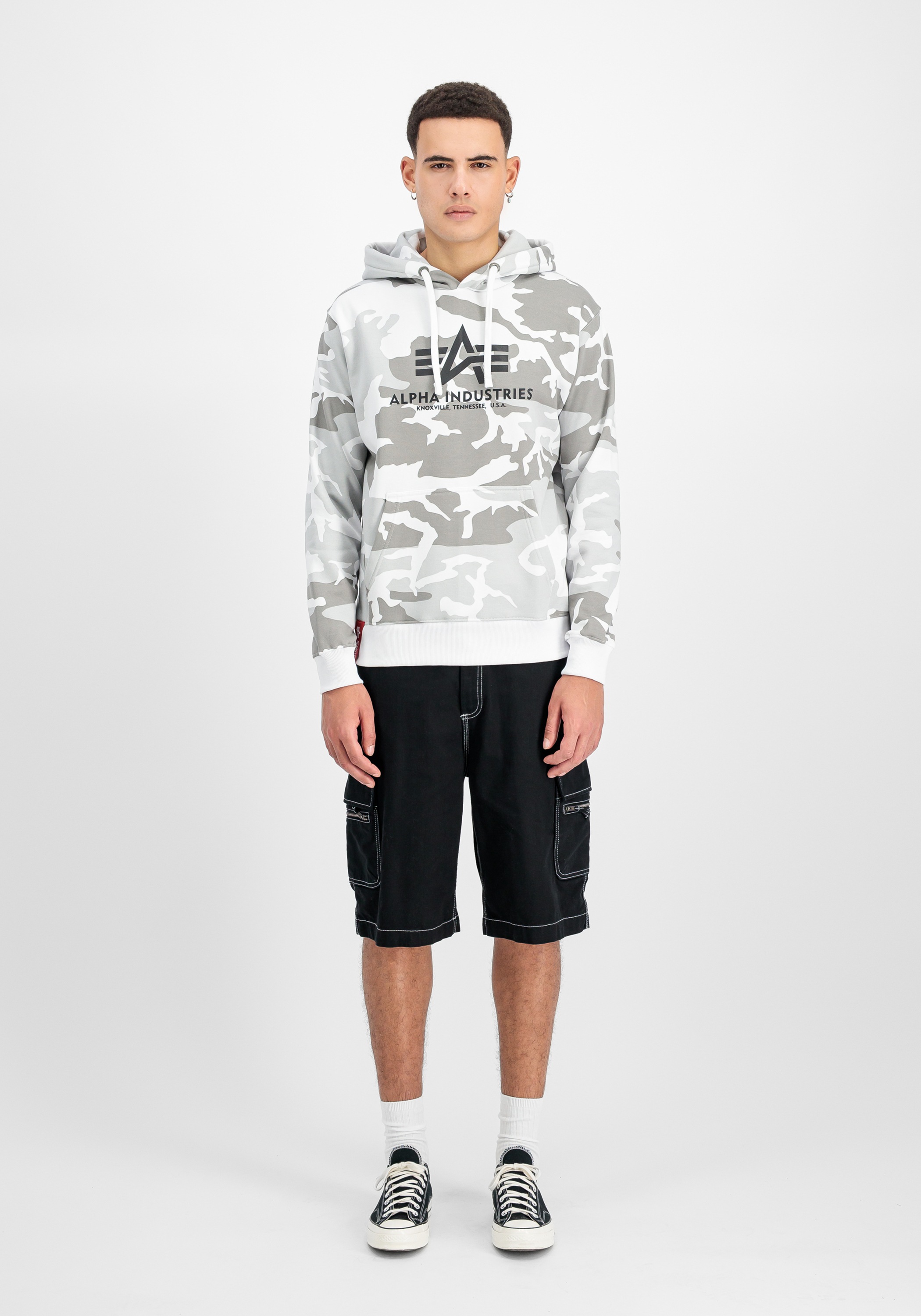 Alpha Industries Hoodie "Alpha Industries Men - Hoodies Basic Hoodie BL Cam günstig online kaufen