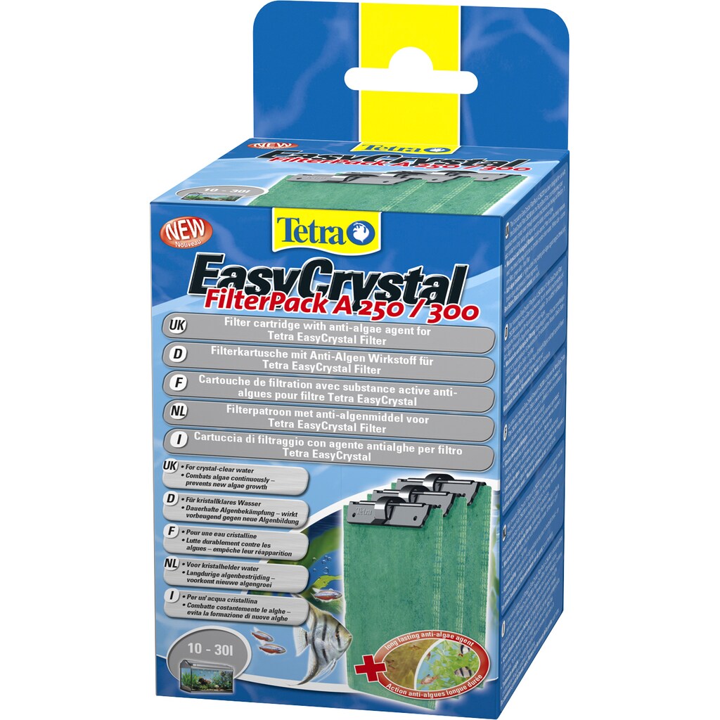 Tetra Ersatzfilter »EasyCrystal Filter Pack«, (Set)