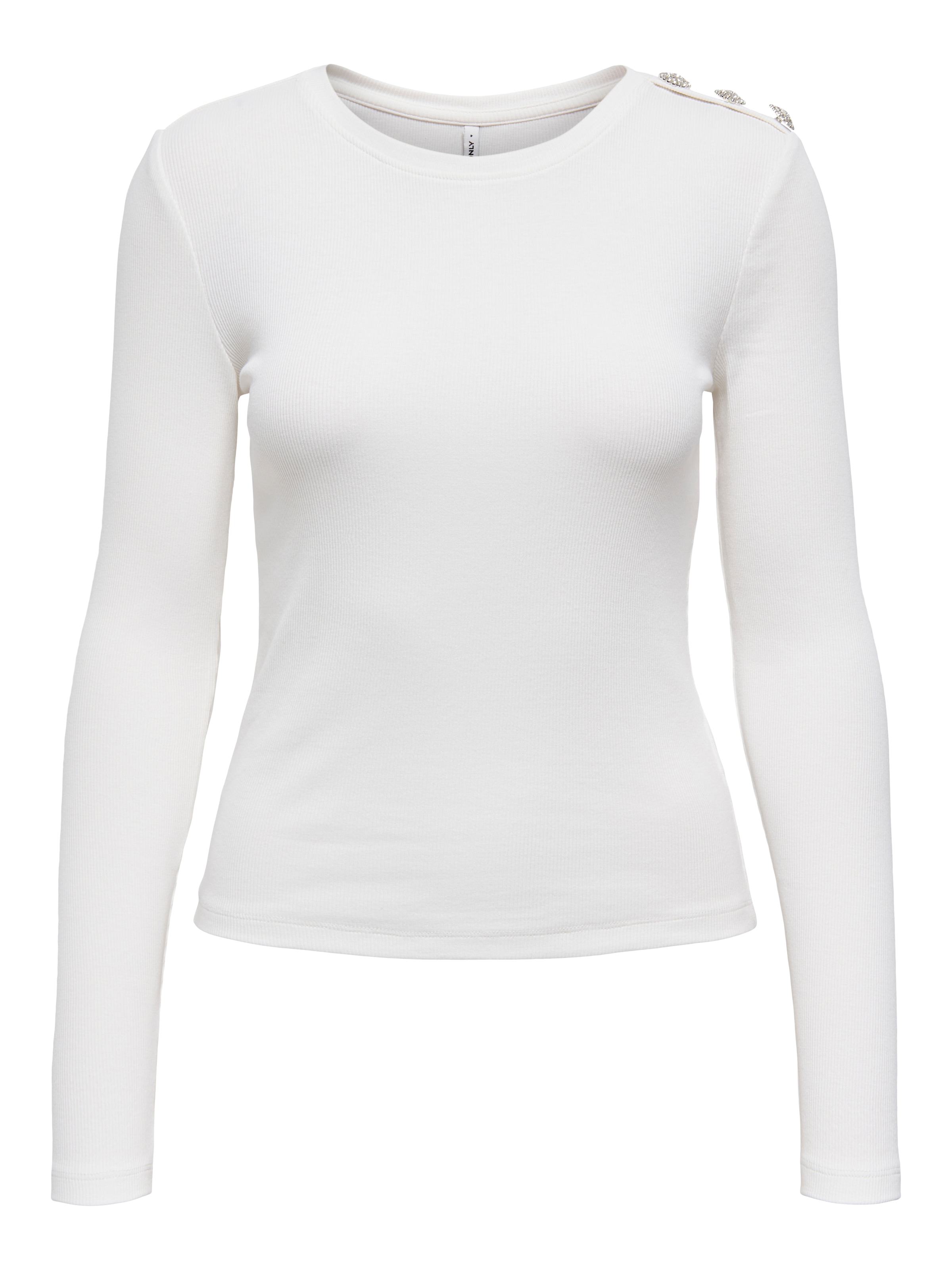 ONLY Langarmshirt "ONLCHECKIE LIFE L/S TOP BOX JRS" günstig online kaufen